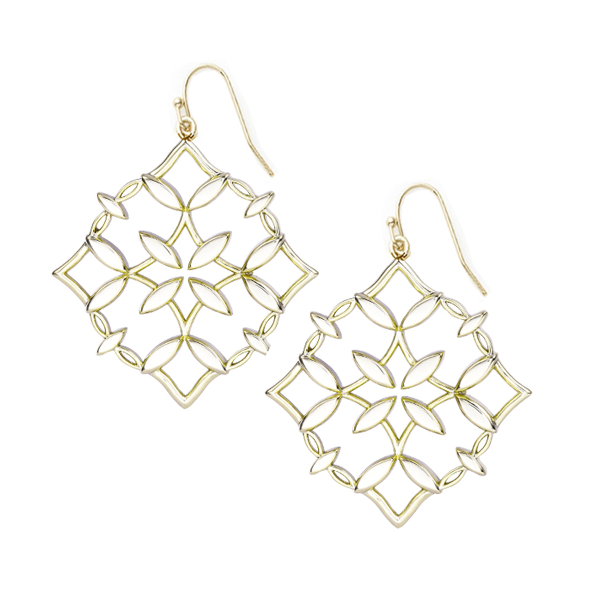 Grace Drop Earrings in Gold