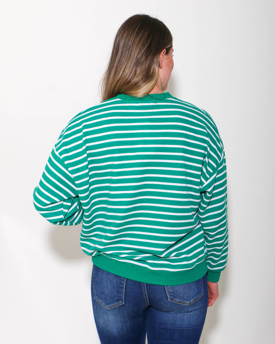 Jolly Striped Knit Sweater