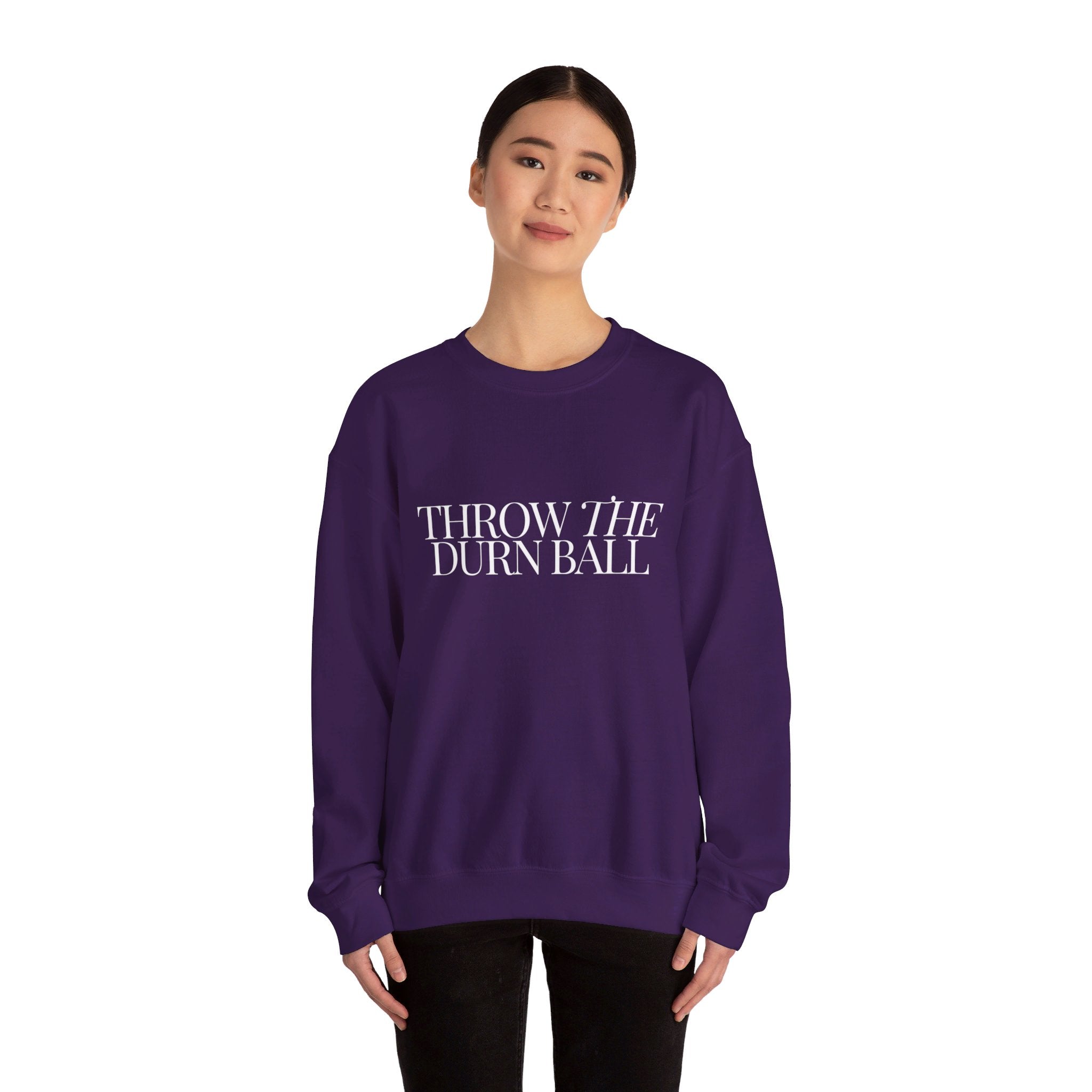 Throw the Ball Crewneck Sweatshirt