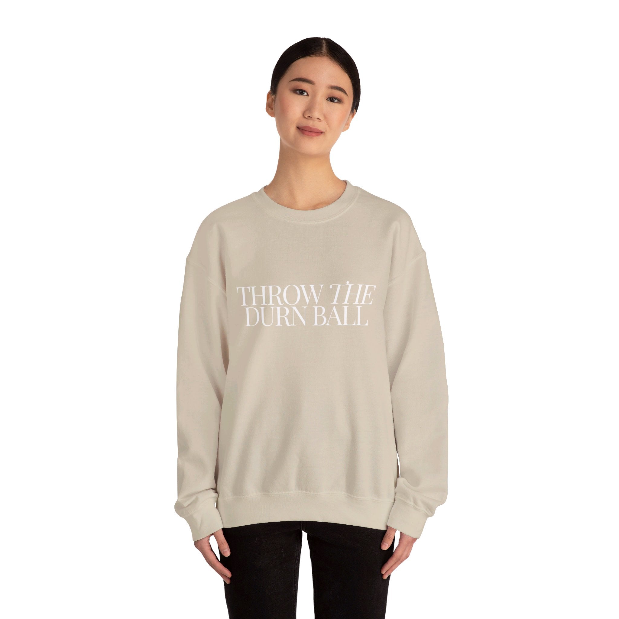 Throw the Ball Crewneck Sweatshirt