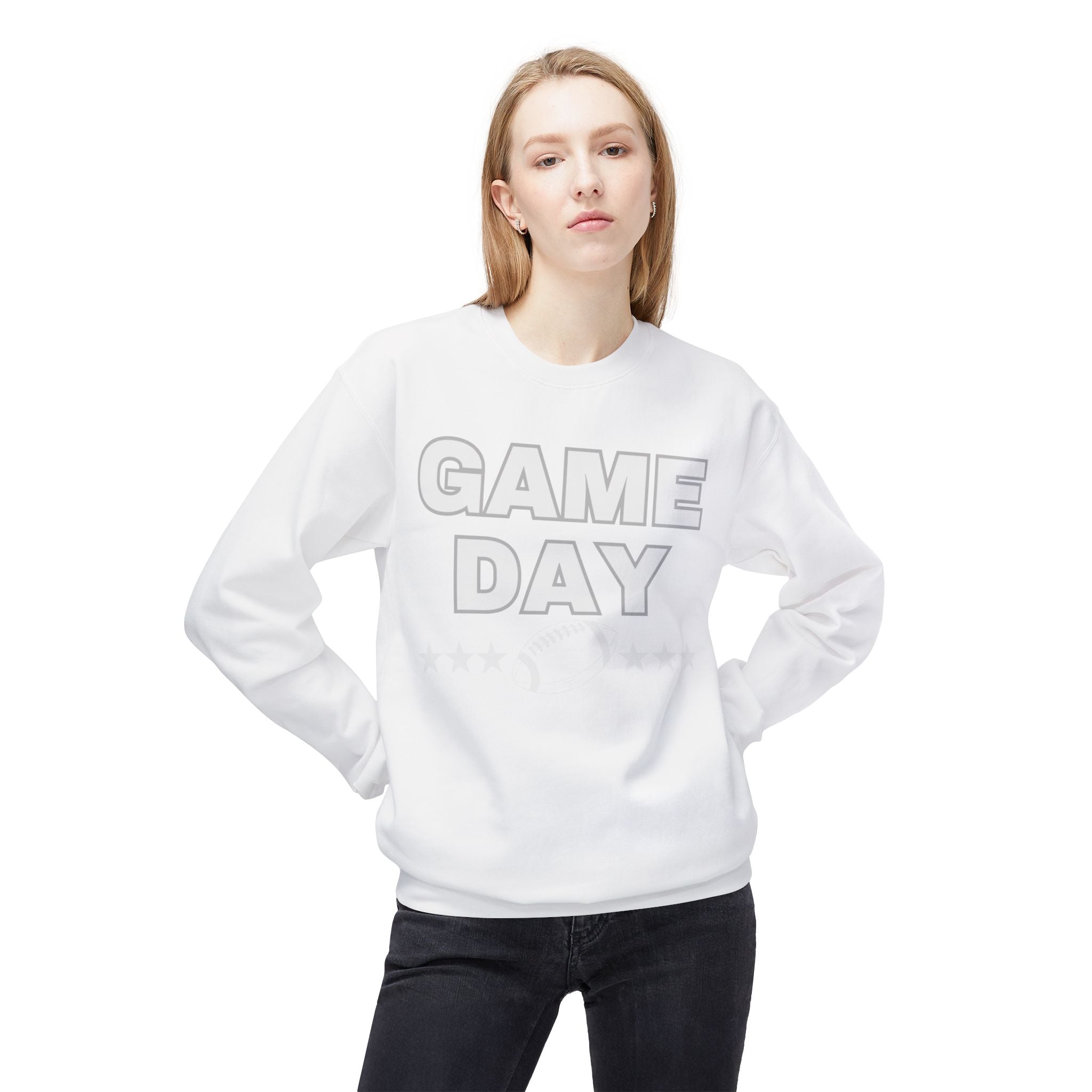 GAMEDAY Football Fleece Crewneck Sweatshirt