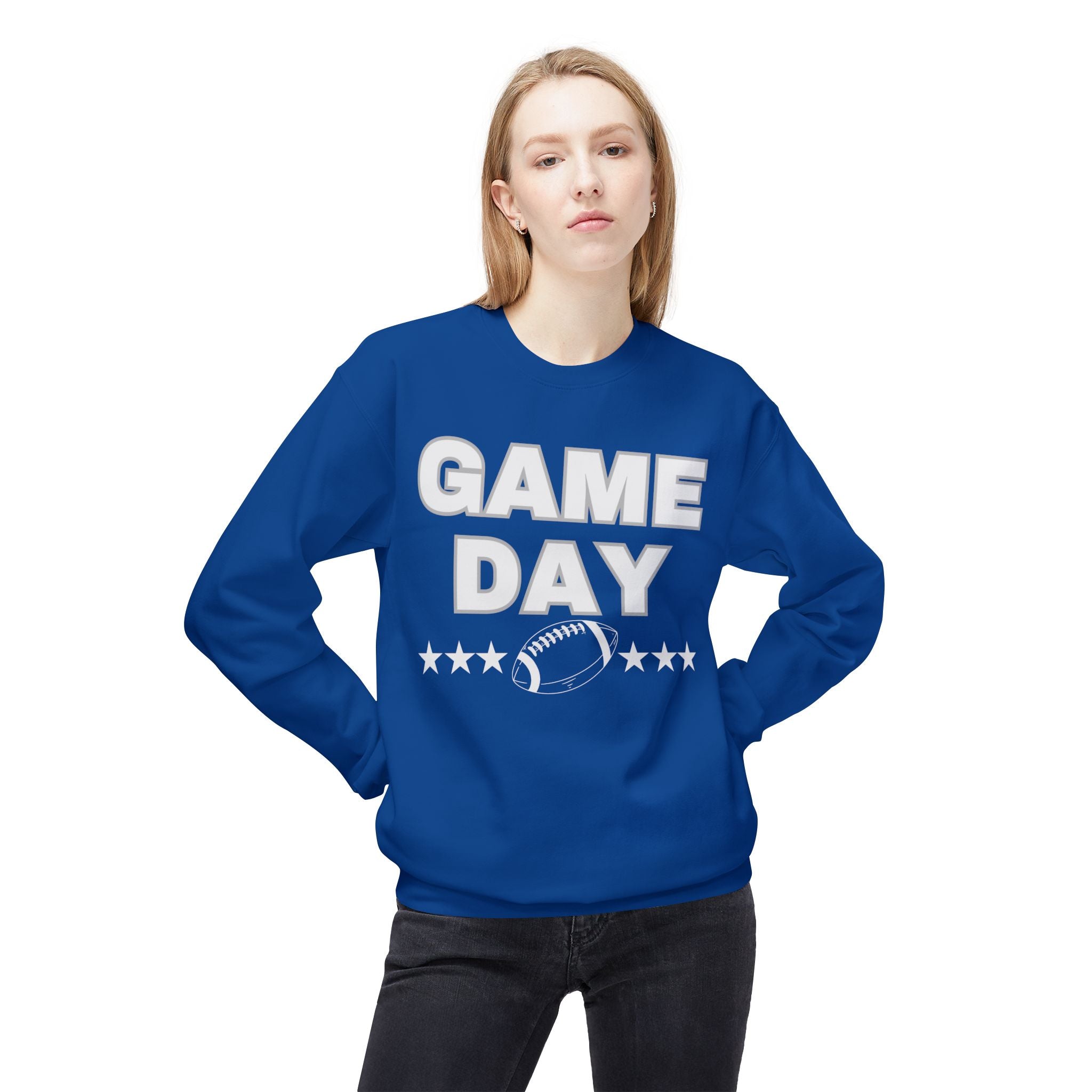 GAMEDAY Football Fleece Crewneck Sweatshirt