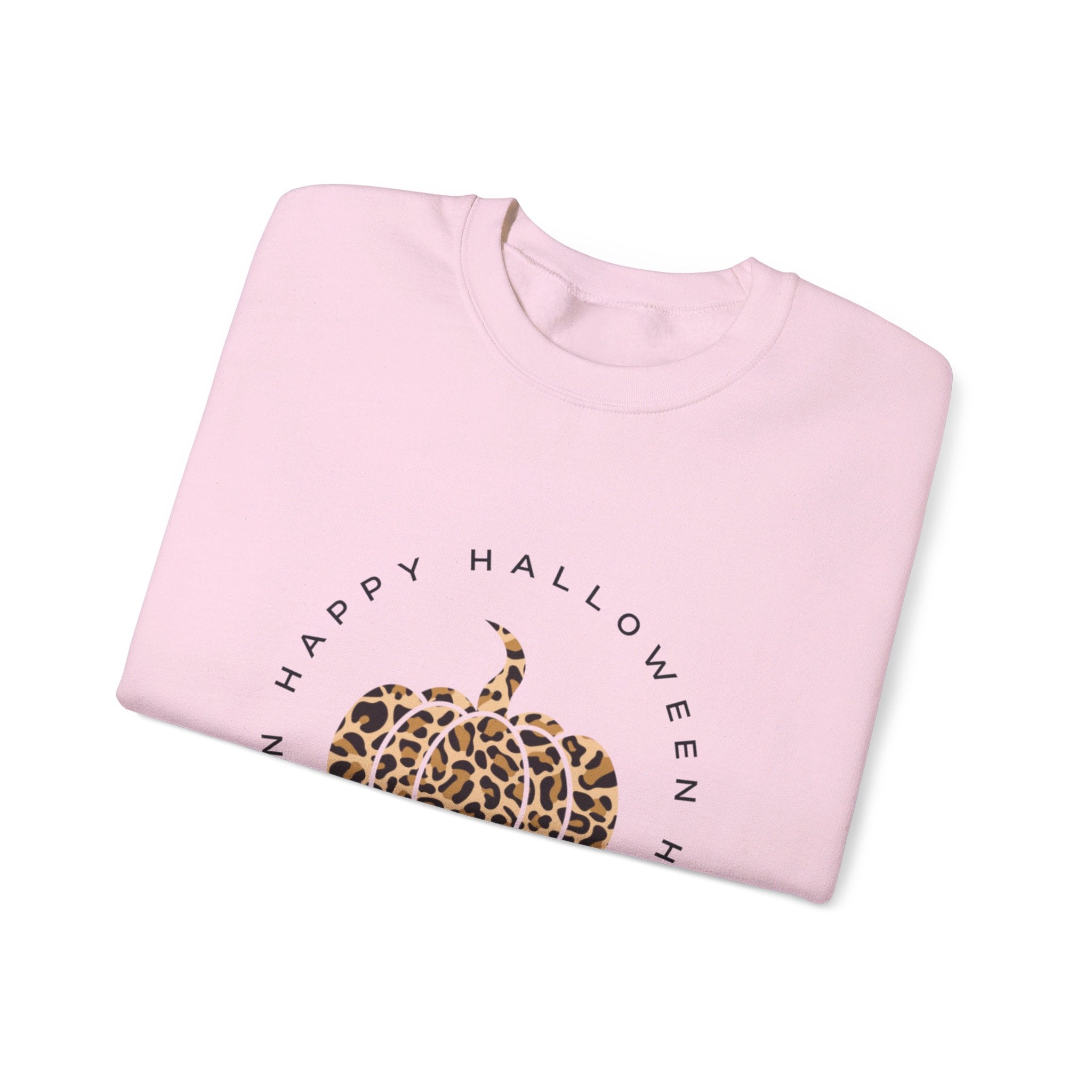 Leopard Pumpkin Crewneck Sweatshirt