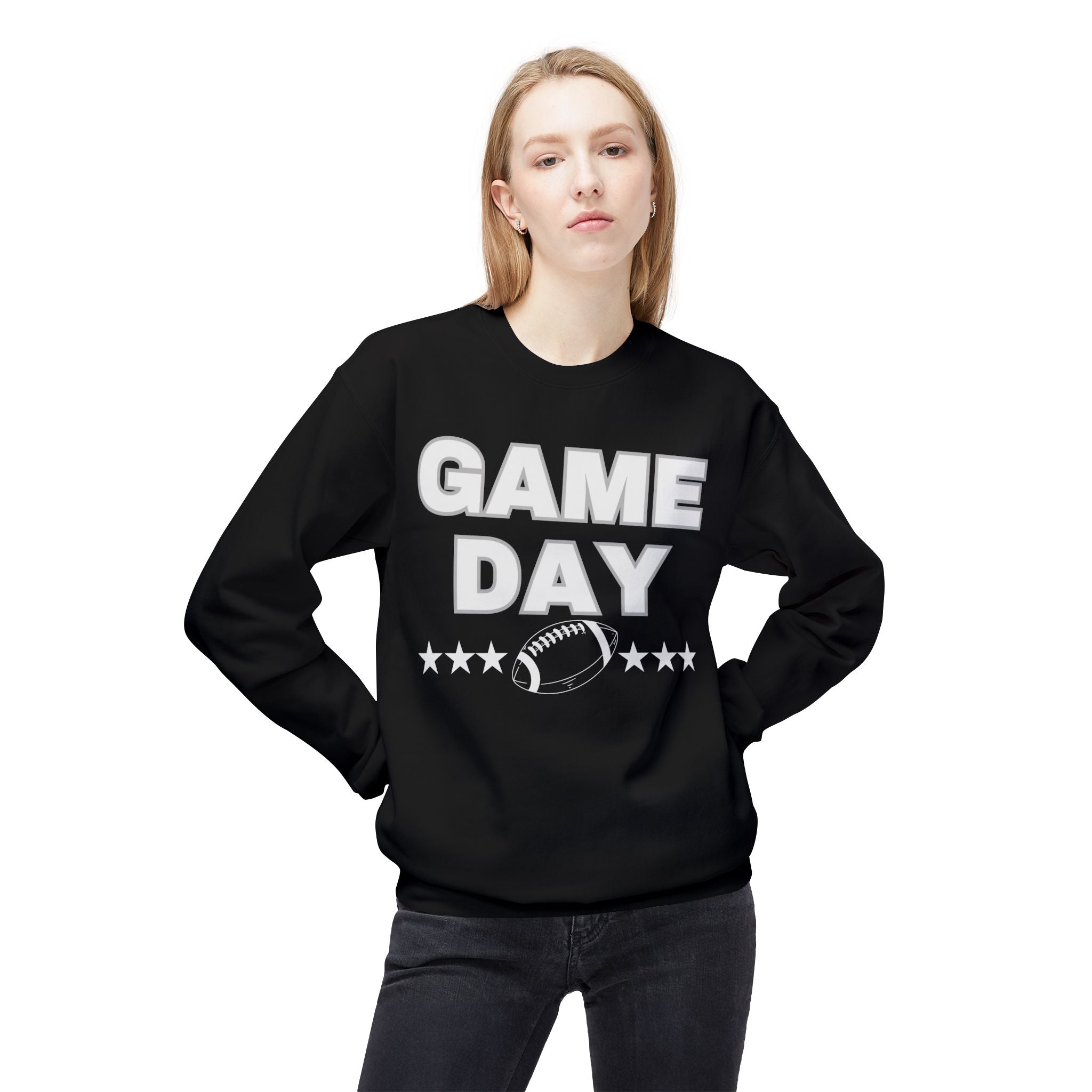 GAMEDAY Football Fleece Crewneck Sweatshirt