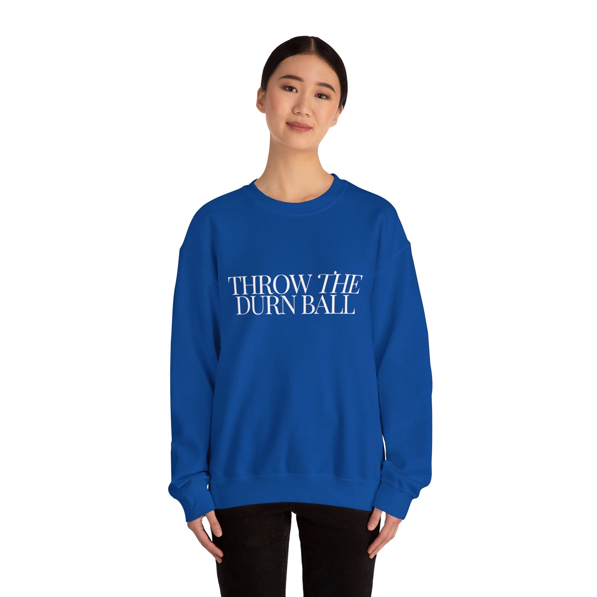 Throw the Ball Crewneck Sweatshirt