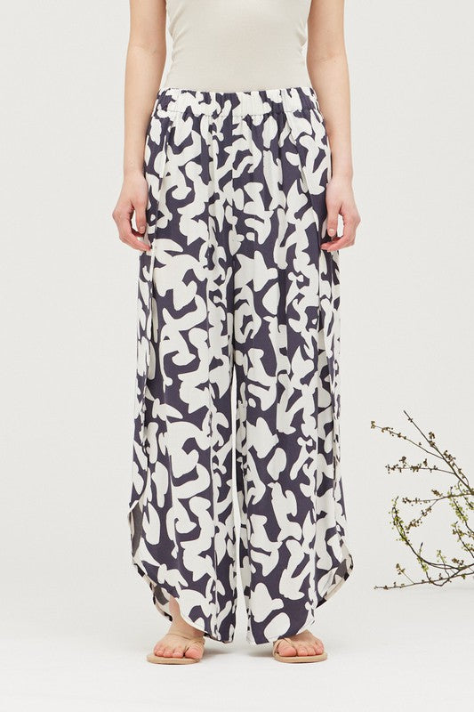 Side Wrap Wide Pant