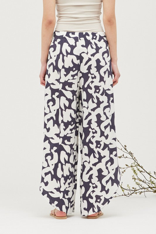 Side Wrap Wide Pant