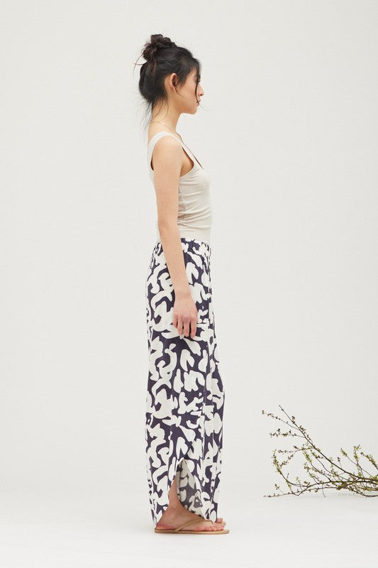 Side Wrap Wide Pant