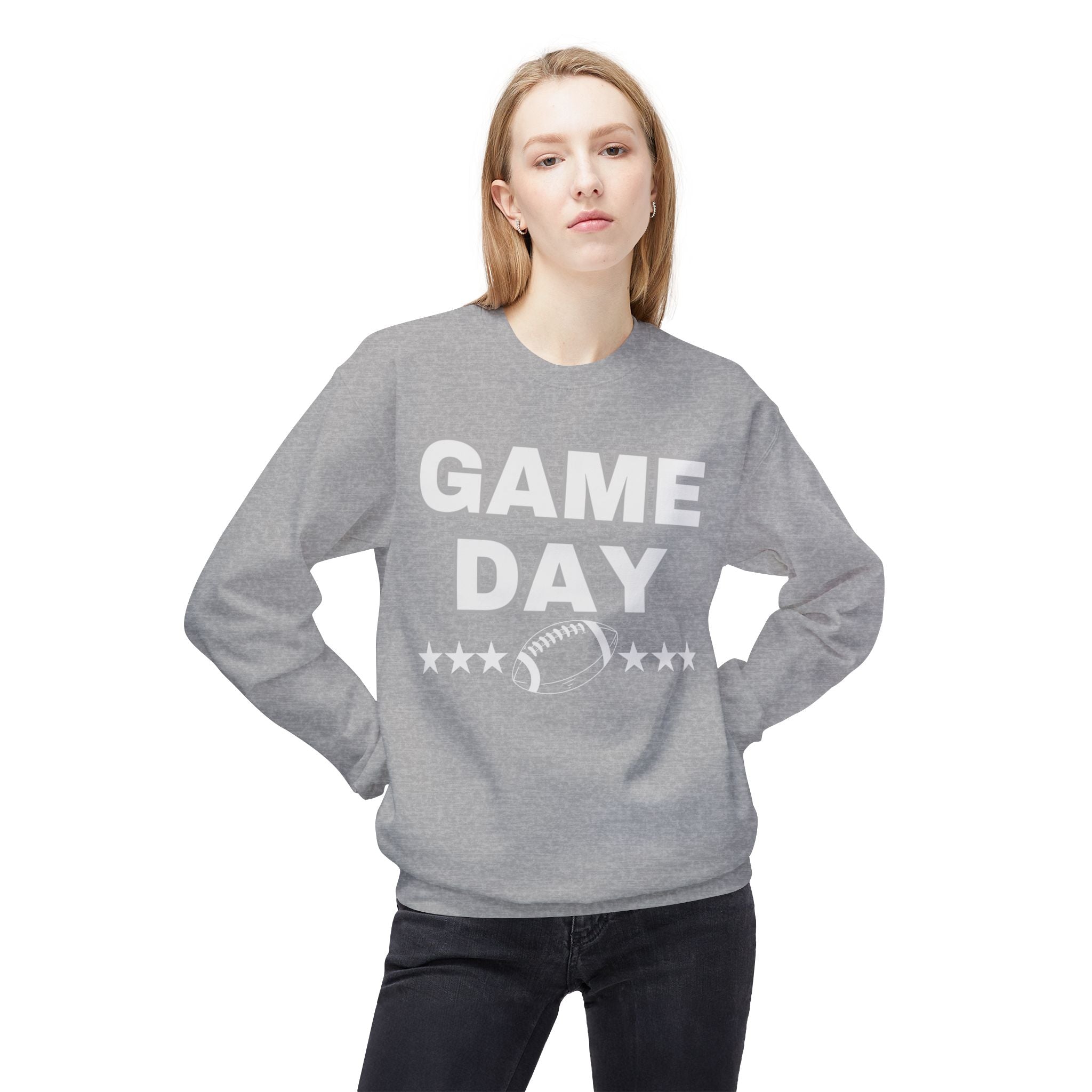 GAMEDAY Football Fleece Crewneck Sweatshirt