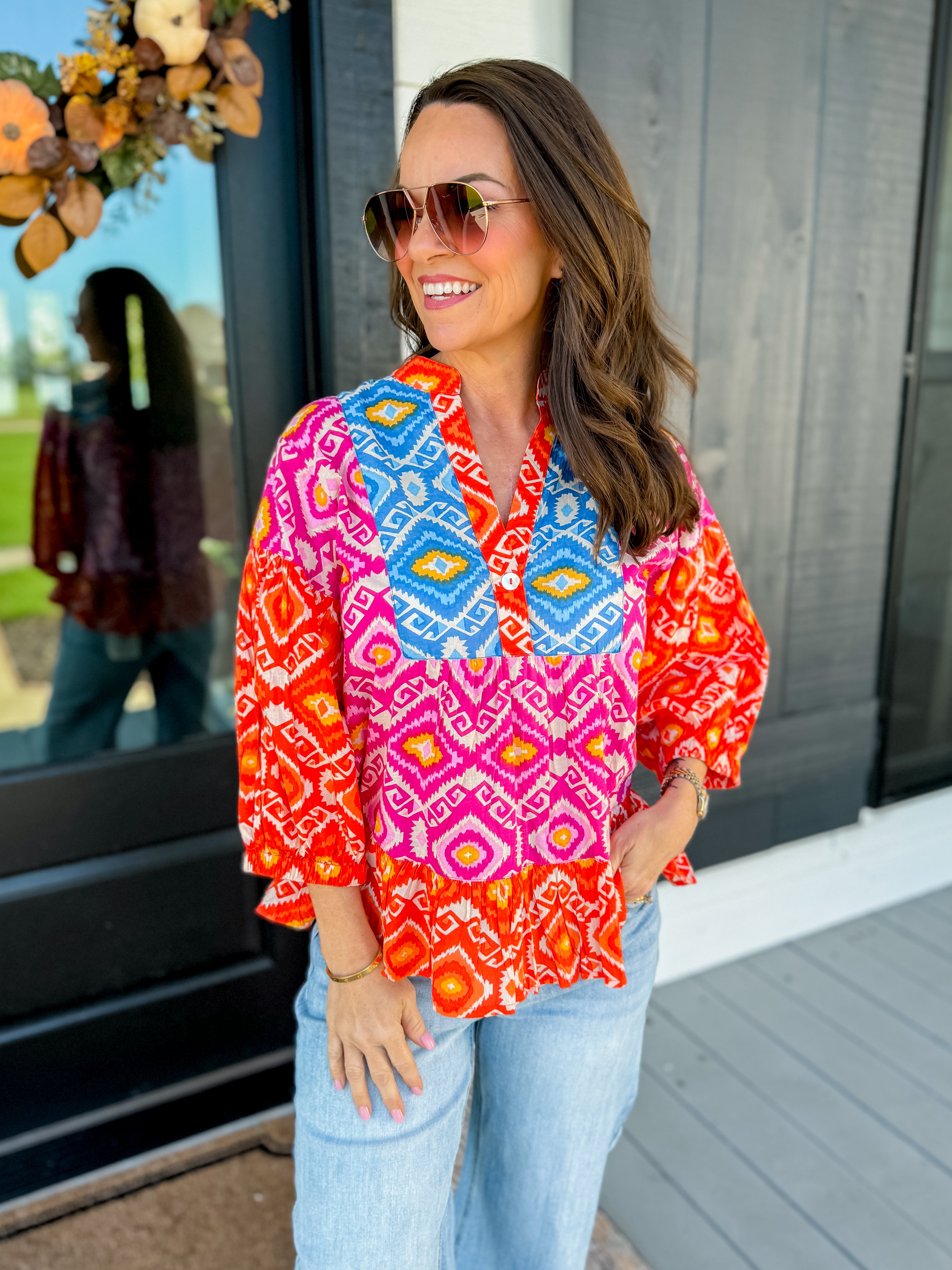 Tribal Tiered Top