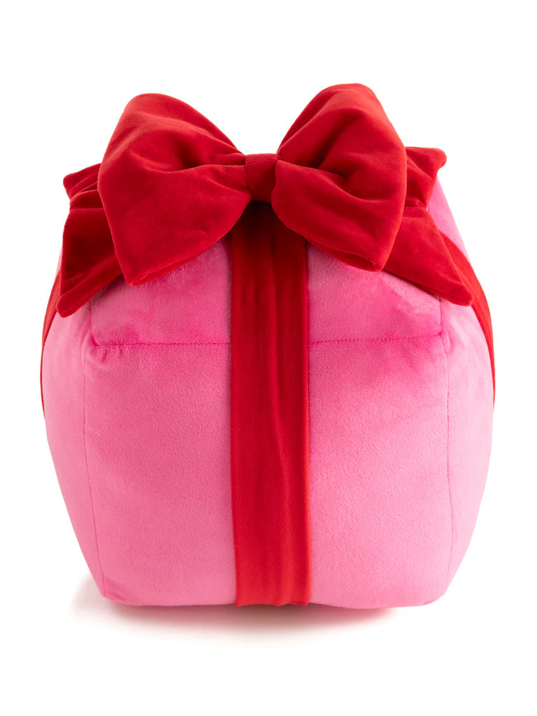 Pink Medium Gift Box Pillow