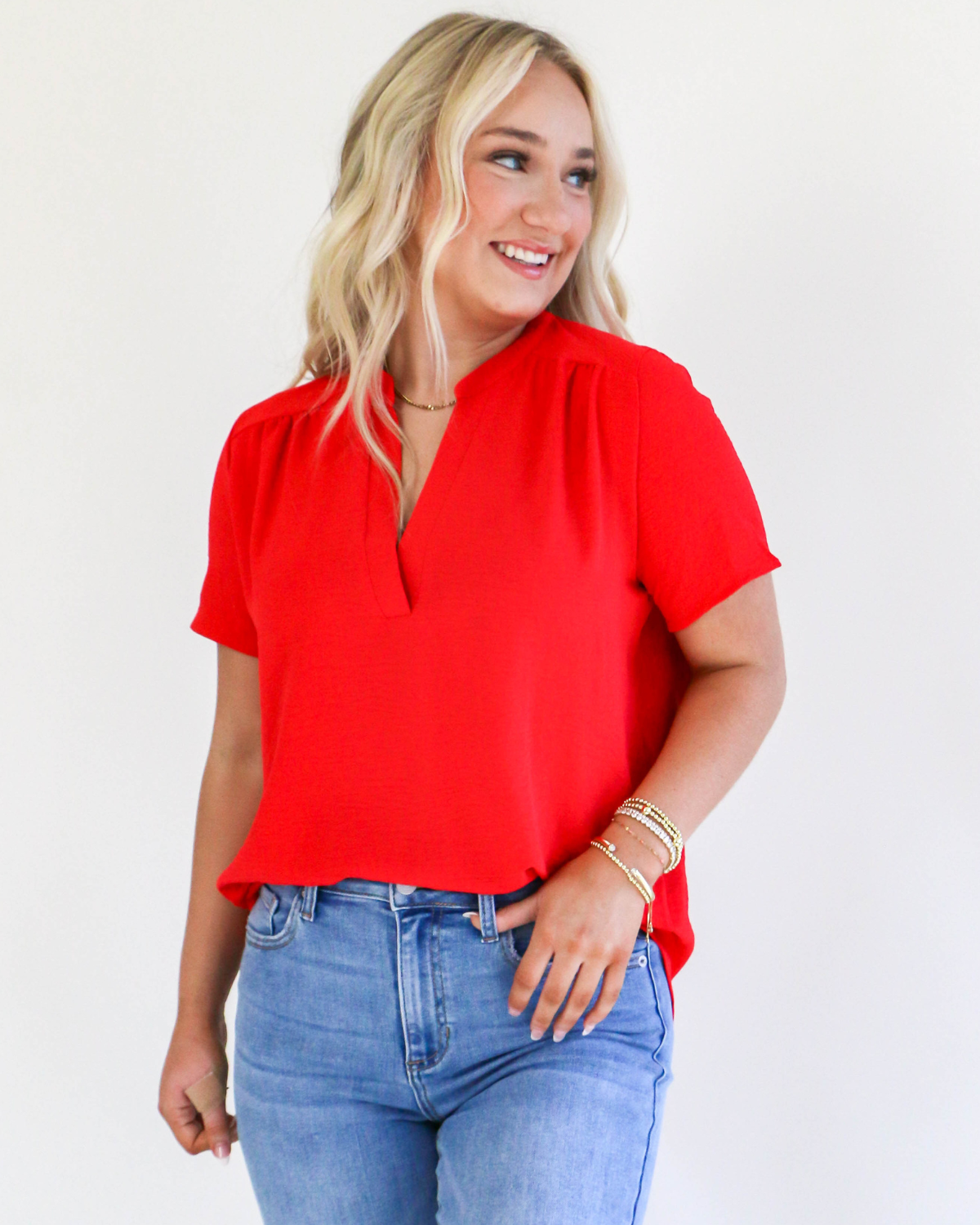 First Date Top in Red