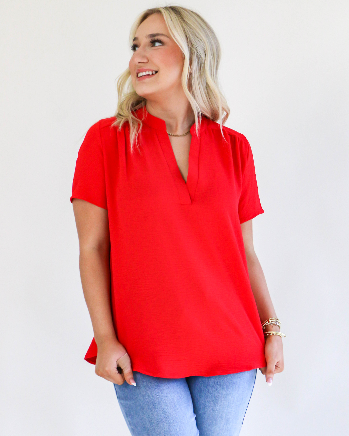 First Date Top in Red