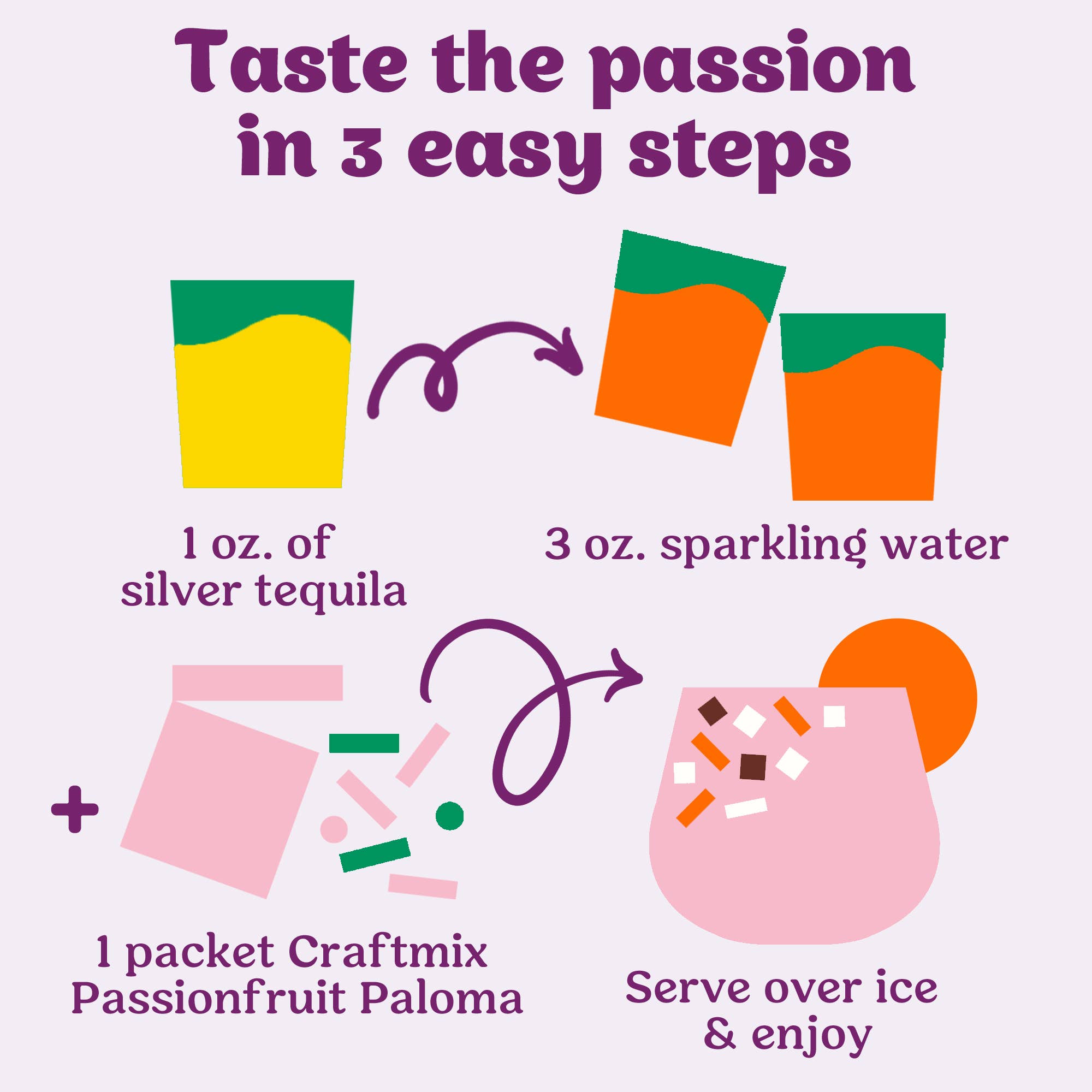 Passionfruit Paloma Cocktail