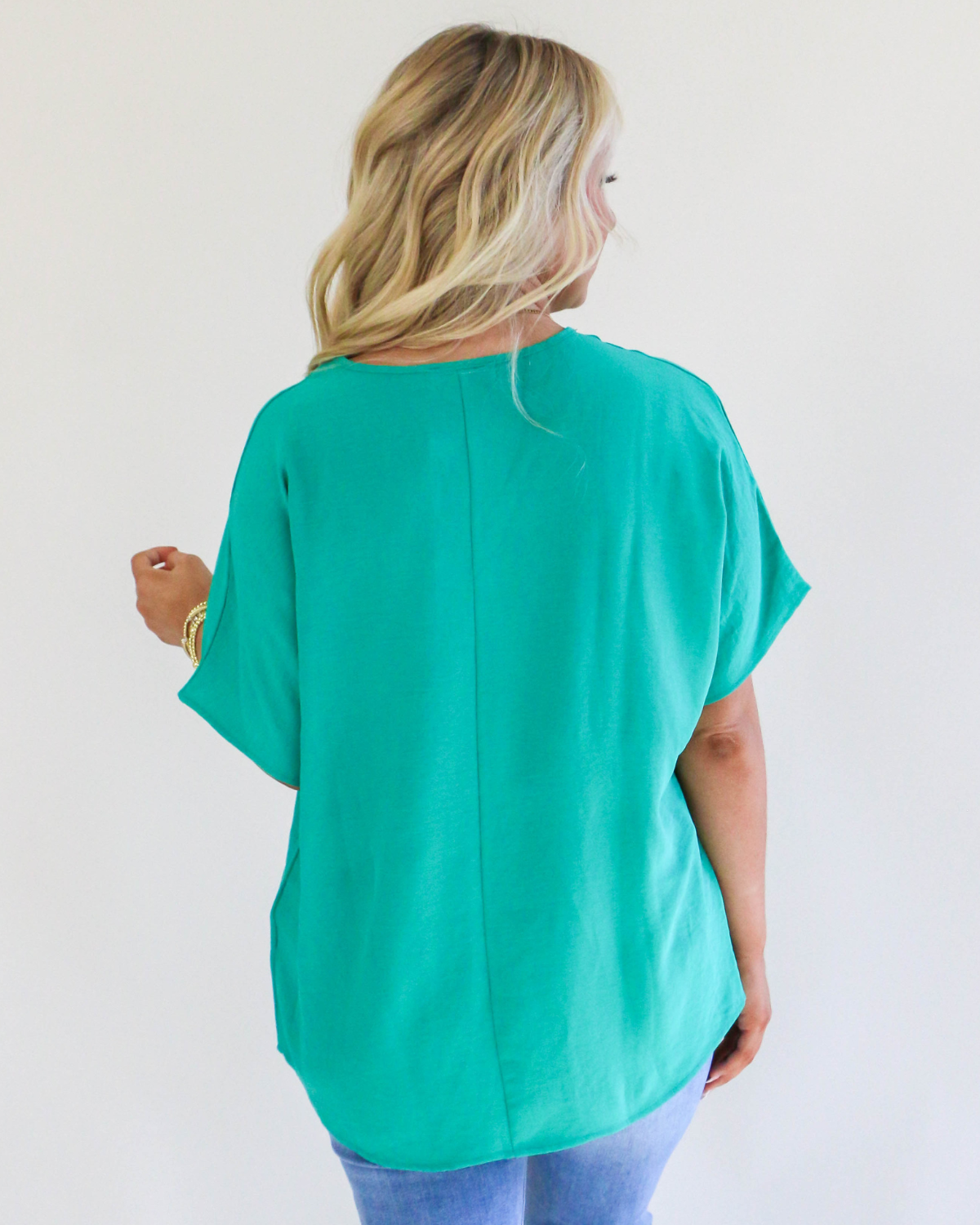 Easy Days Top in Kelly Green