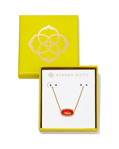 Kendra Scott Jae Gold Star Small Short Pendant Necklace Ivory Mother of Pearl