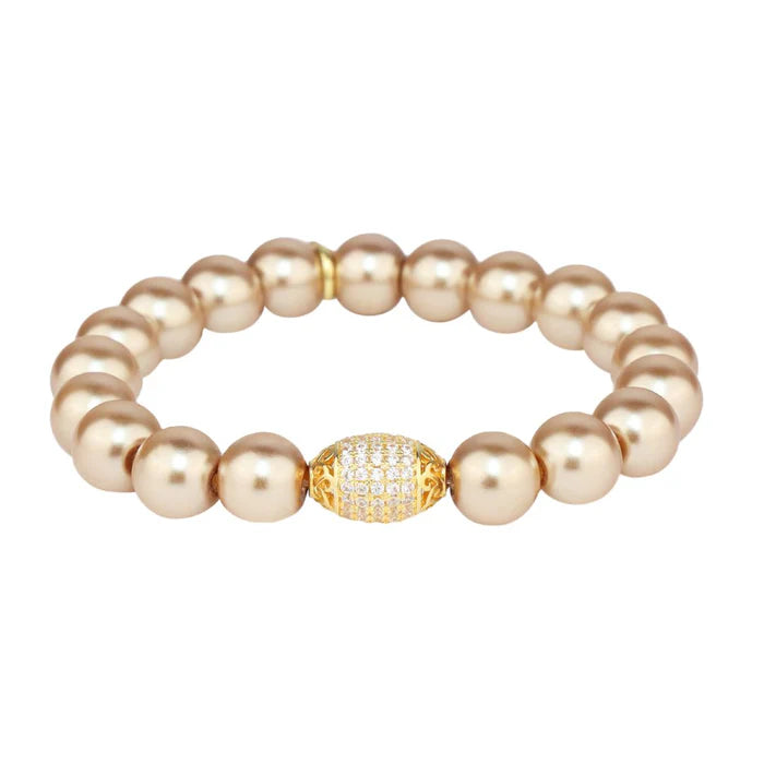 Doré Gold Pearl Bracelet - Etoile