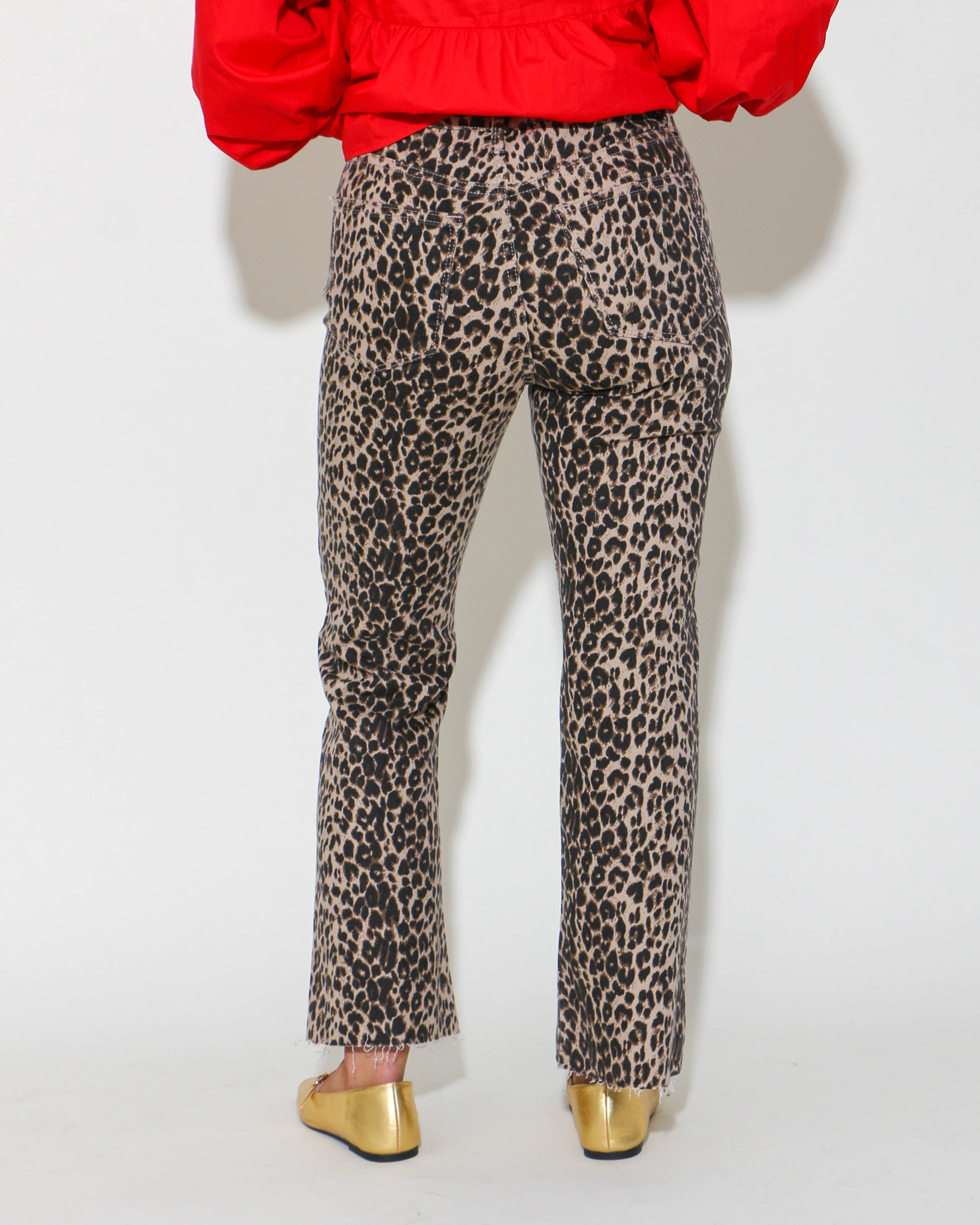 Leopard Crop Flare | JBD