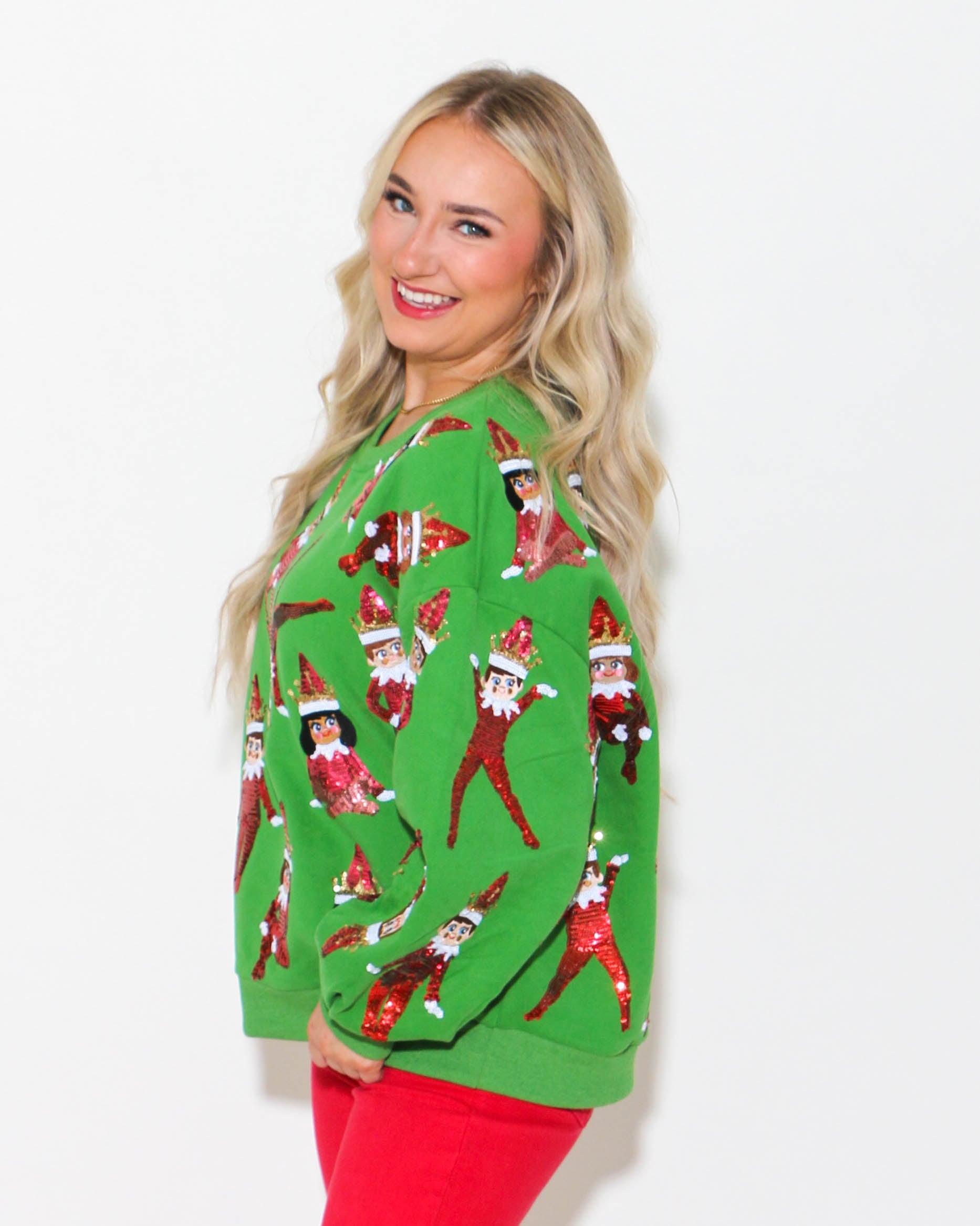 Green Elf Sweatshirt