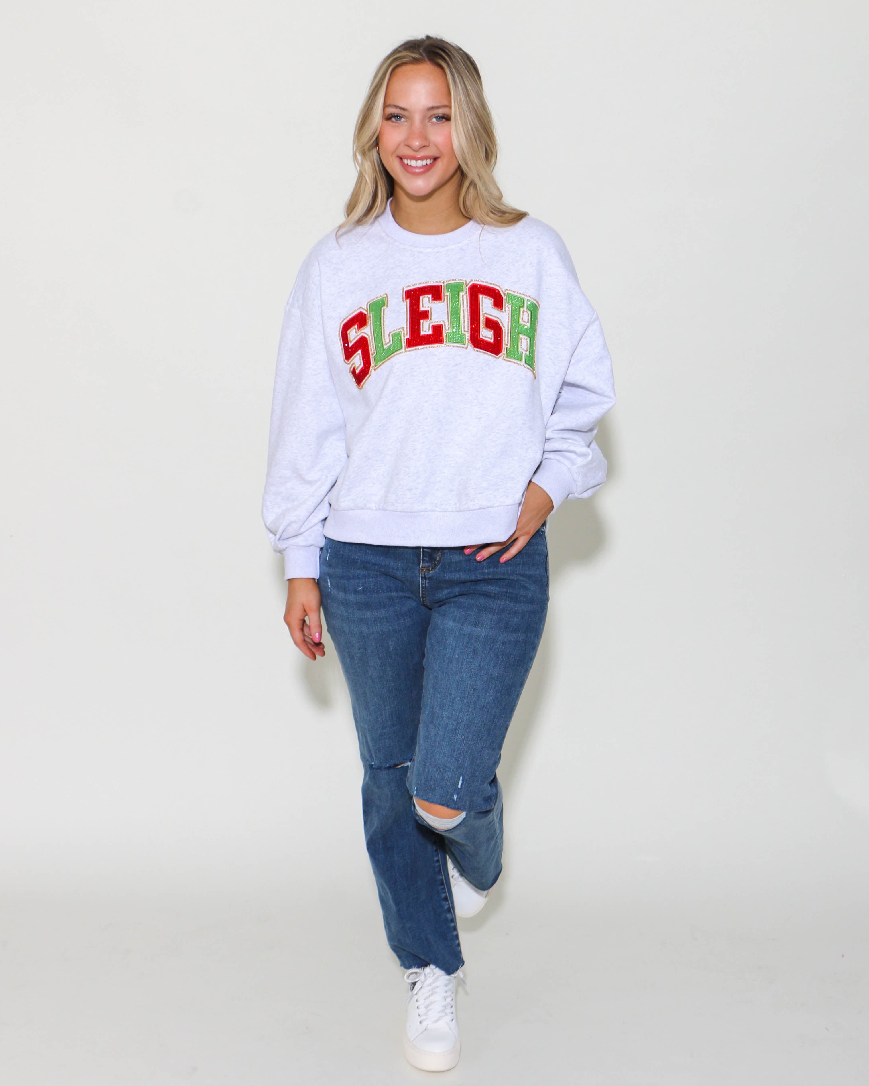 Grey Sleigh Sweatshirt