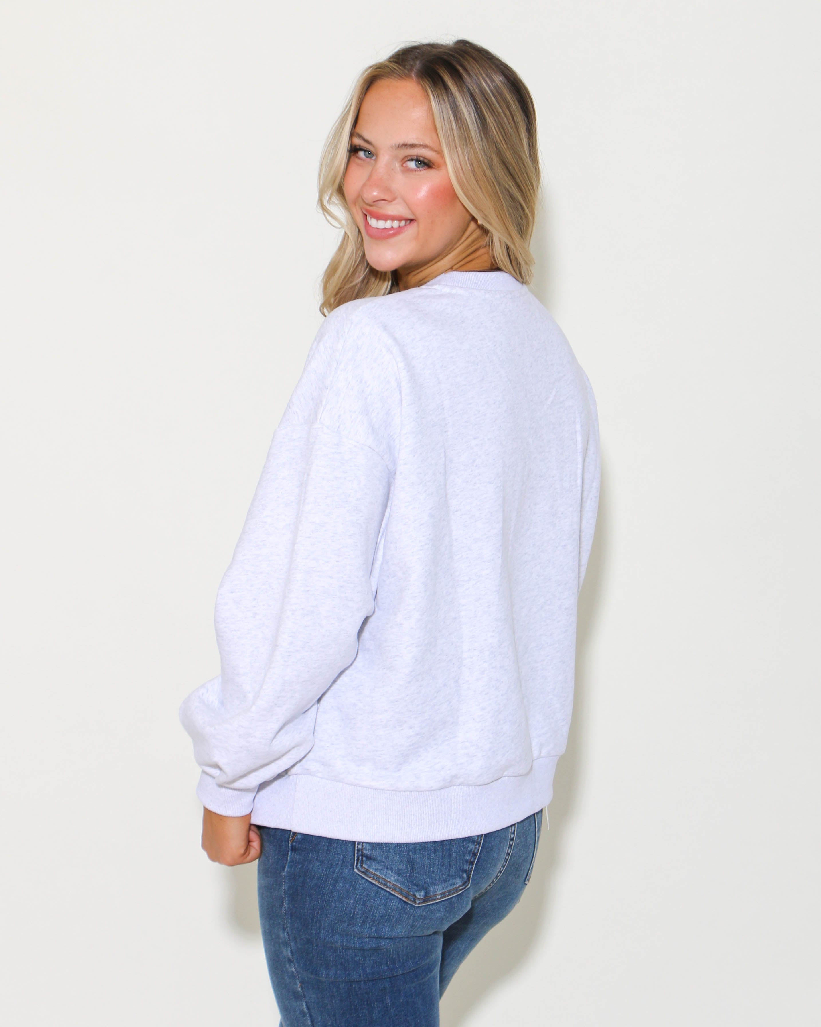 Grey Sleigh Sweatshirt