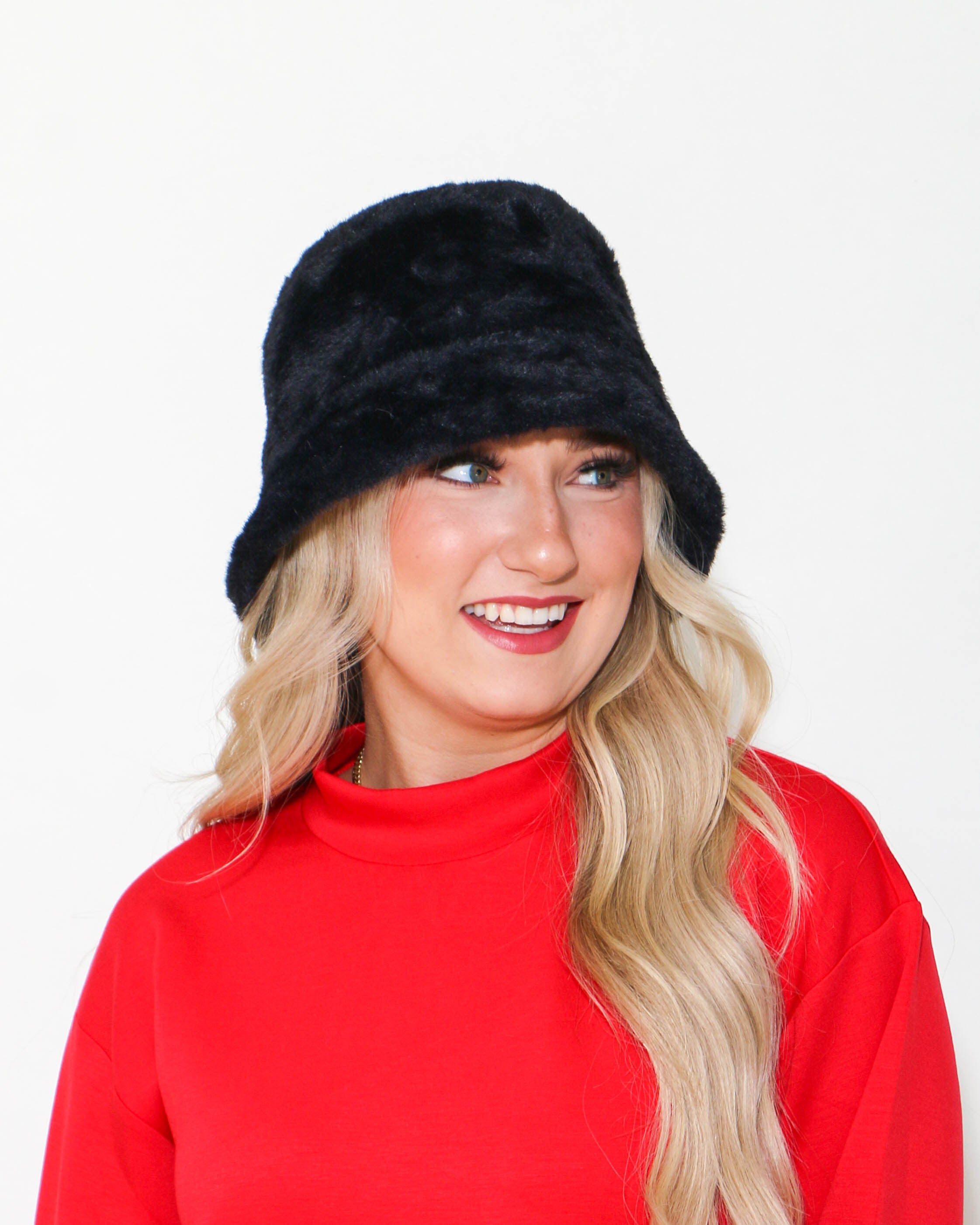 Faux Fur Bucket Hat