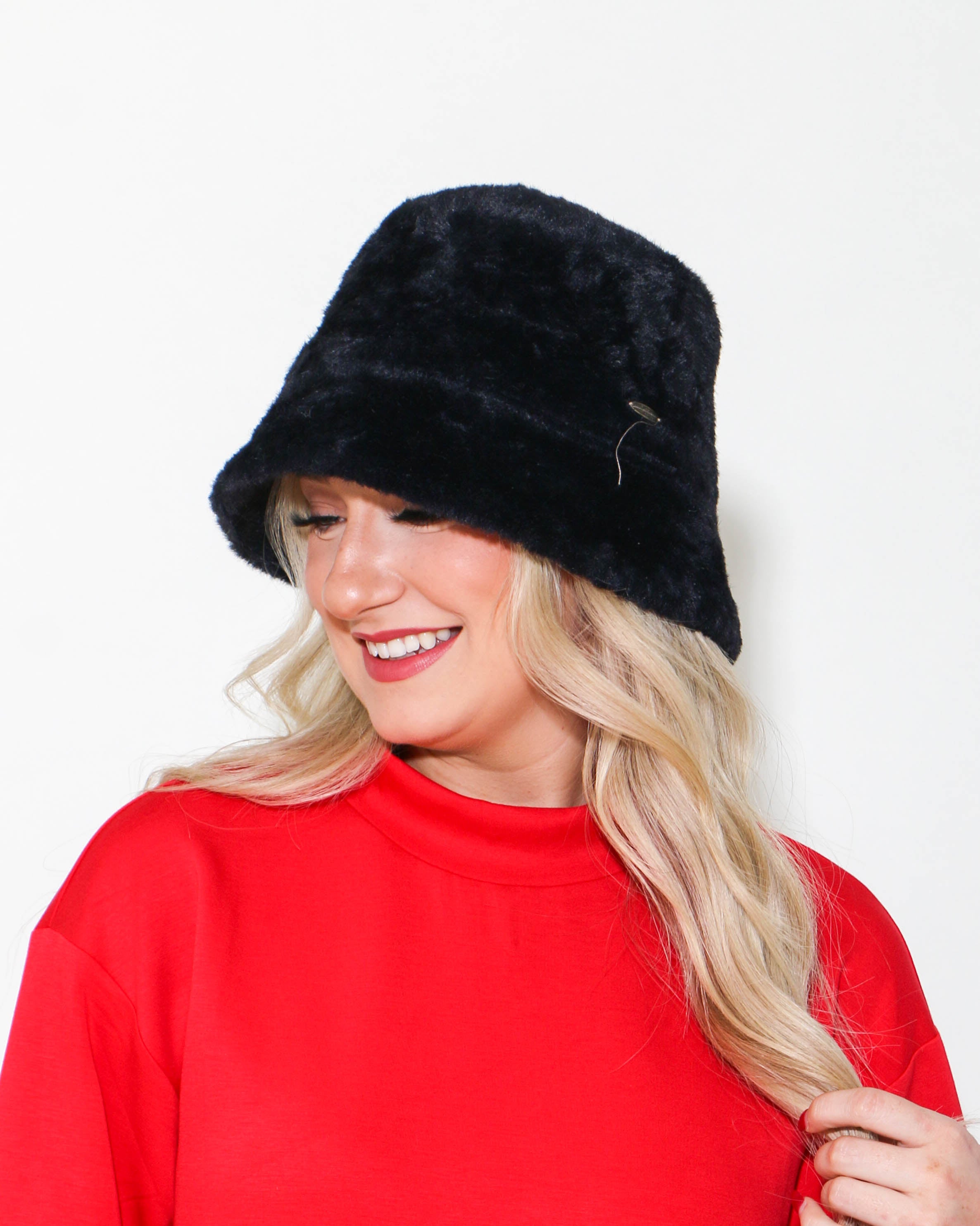 Faux Fur Bucket Hat