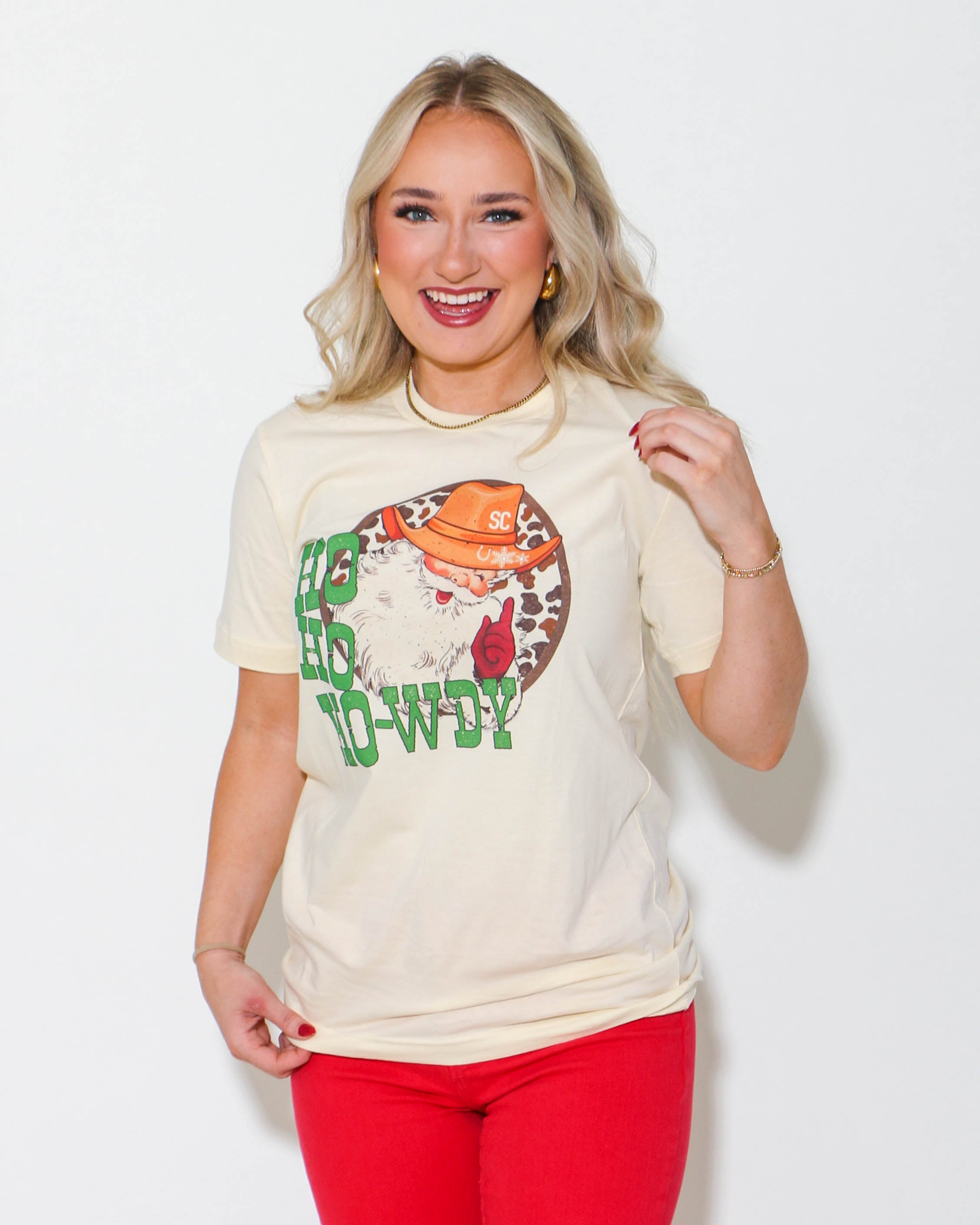 HO HO Howdy Christmas Tee