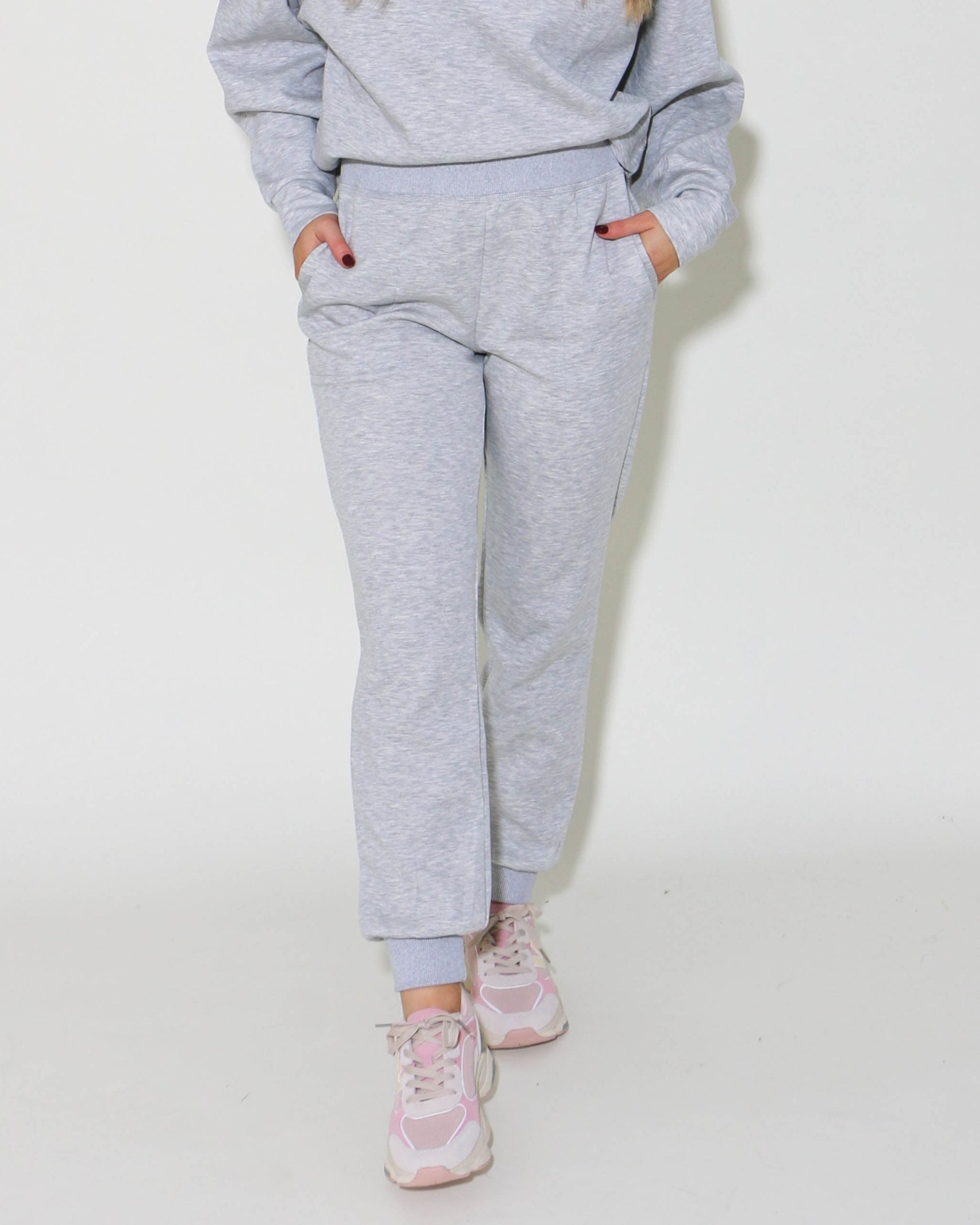 LUXE JOGGER PANTS IN GREY