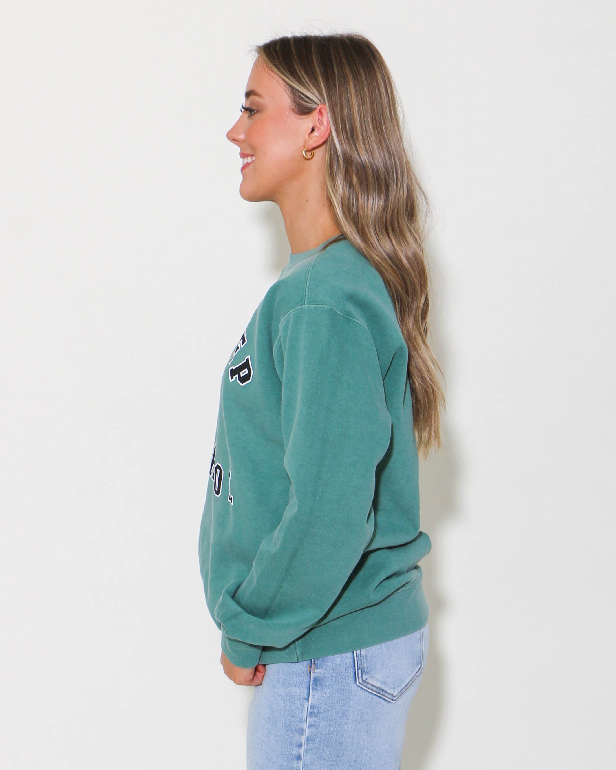 Elf Prep School Green Pullover