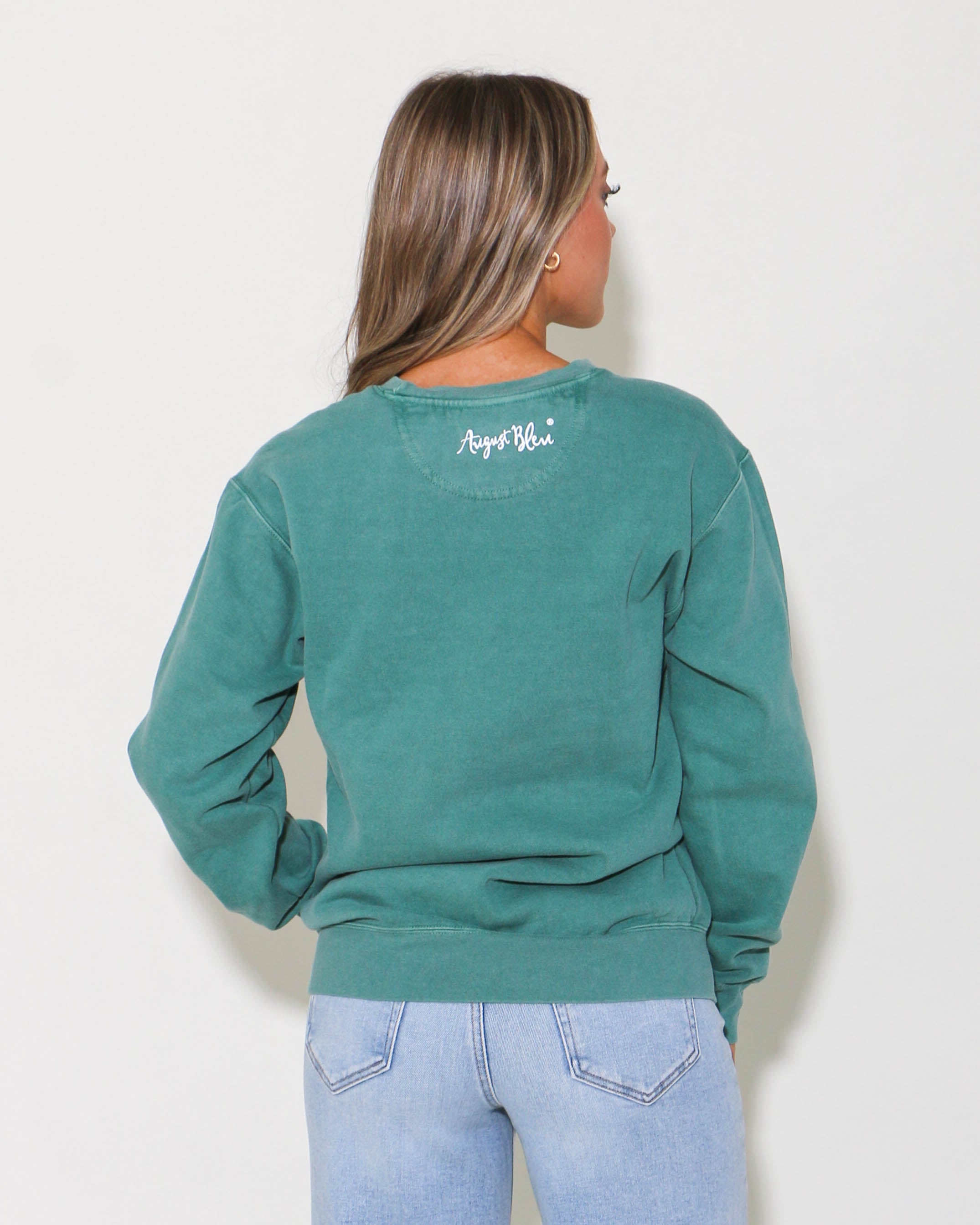 Elf Prep School Green Pullover