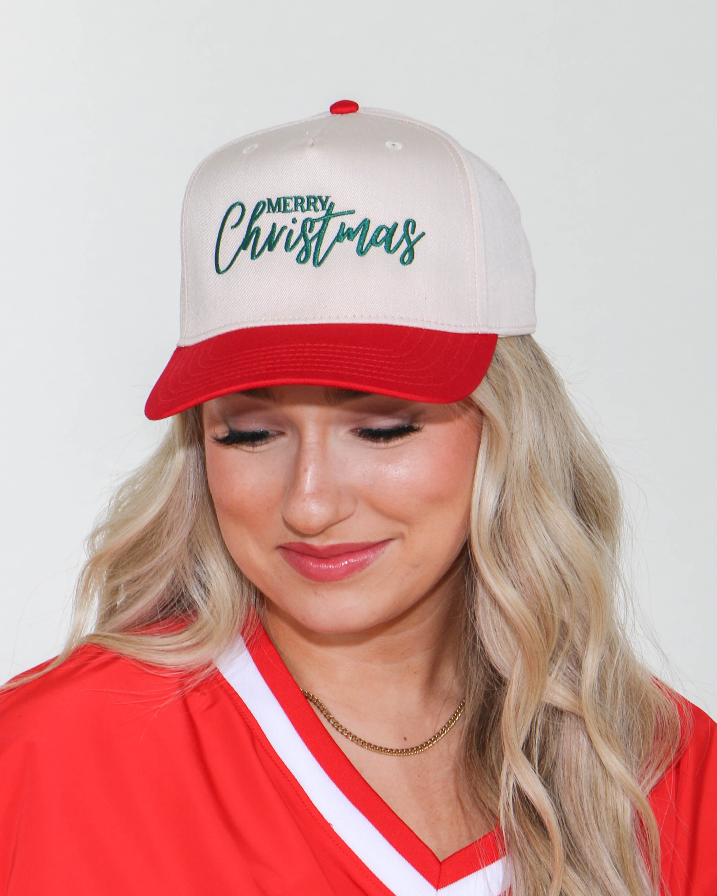 Merry Christmas 5 Panel Hat