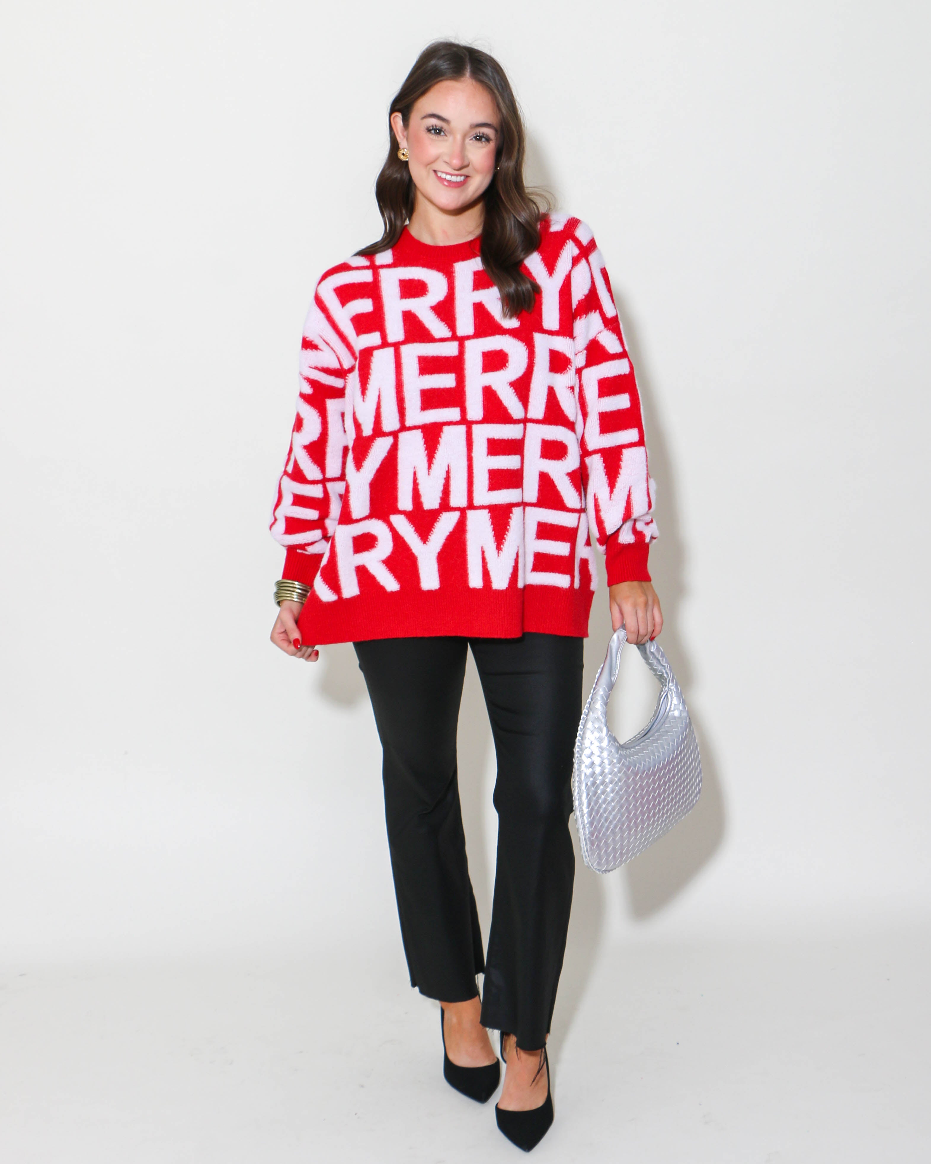 "Merry" 3D Detail Sweater