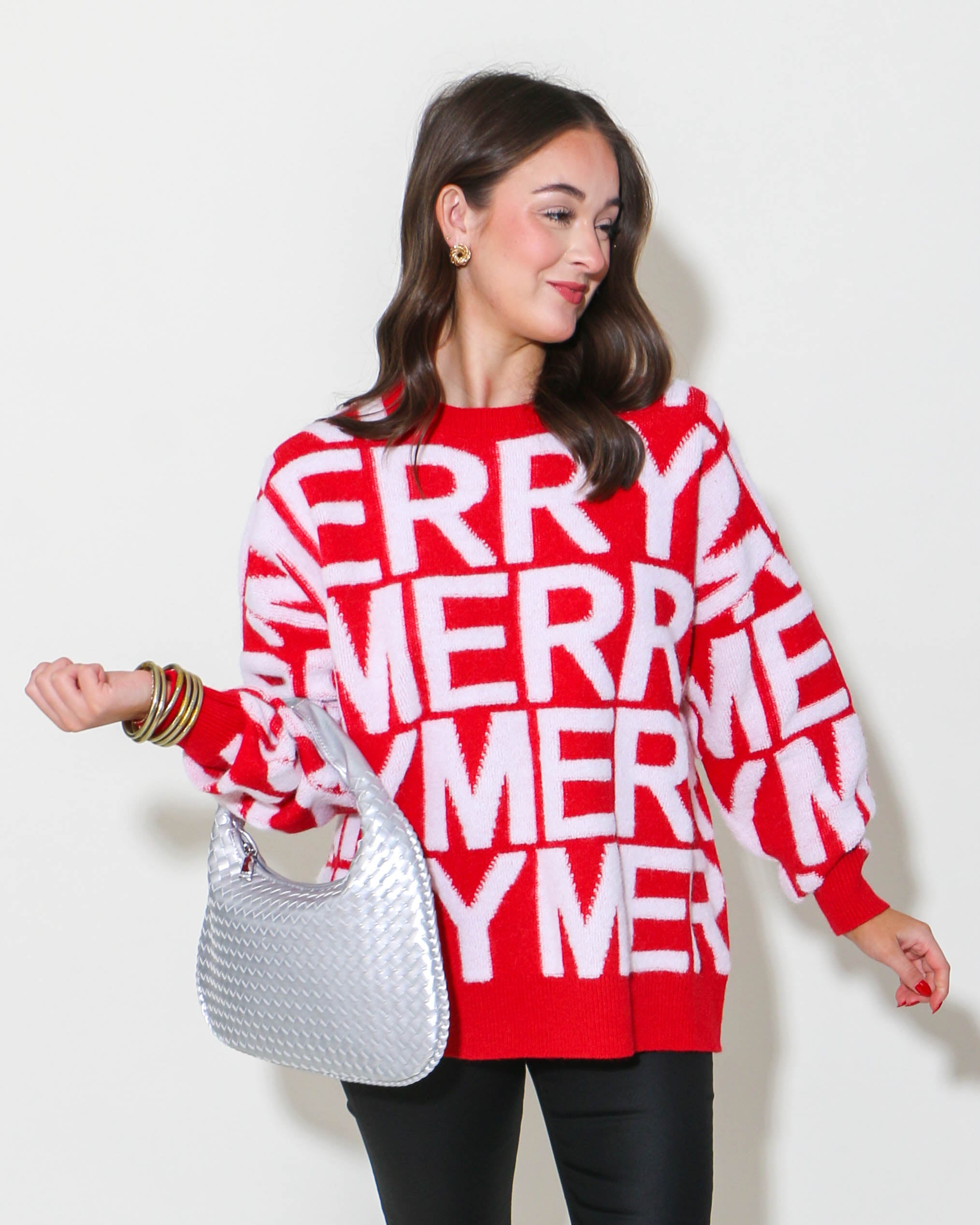 "Merry" 3D Detail Sweater