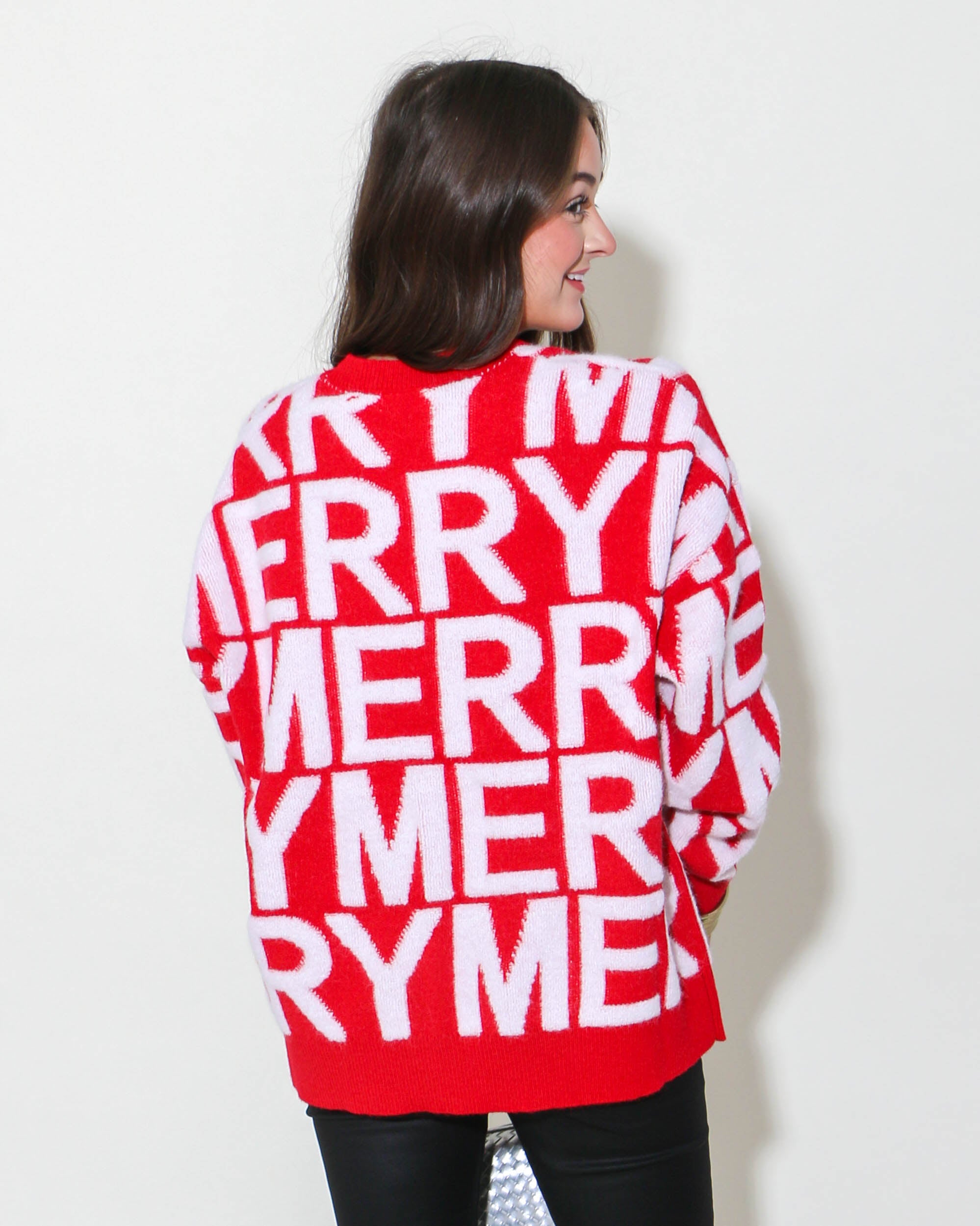 "Merry" 3D Detail Sweater