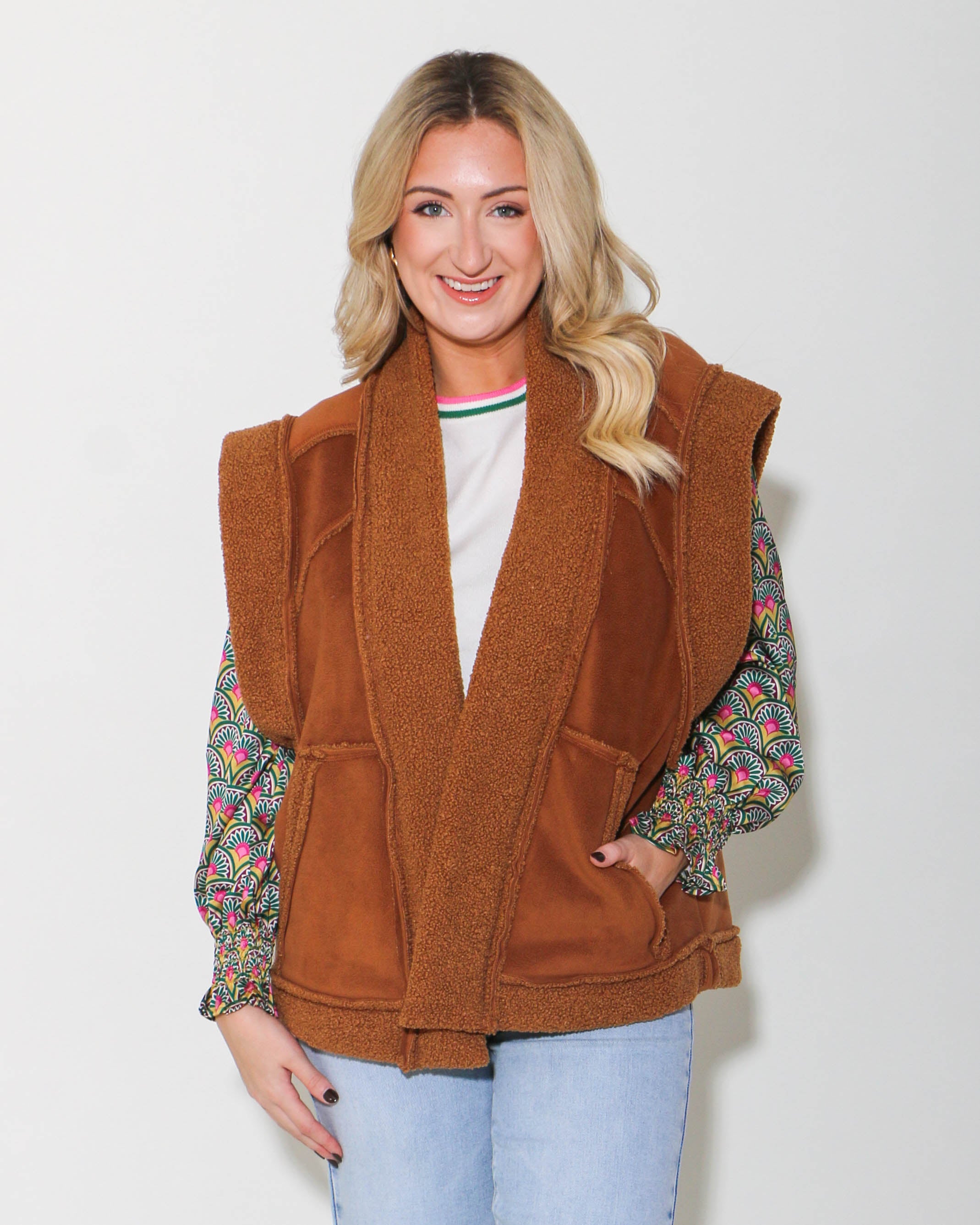 Camel Sherpa Vest