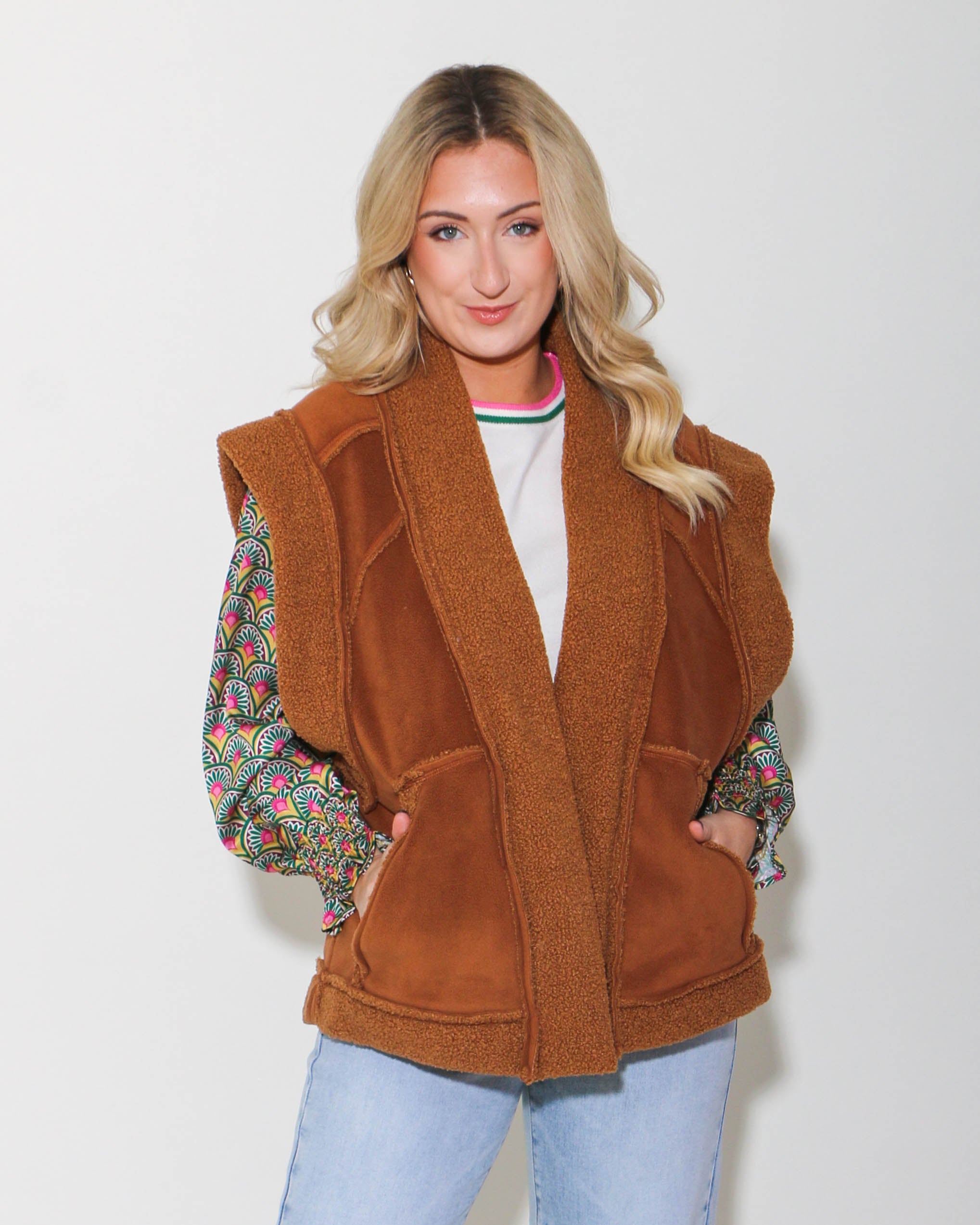 Camel Sherpa Vest