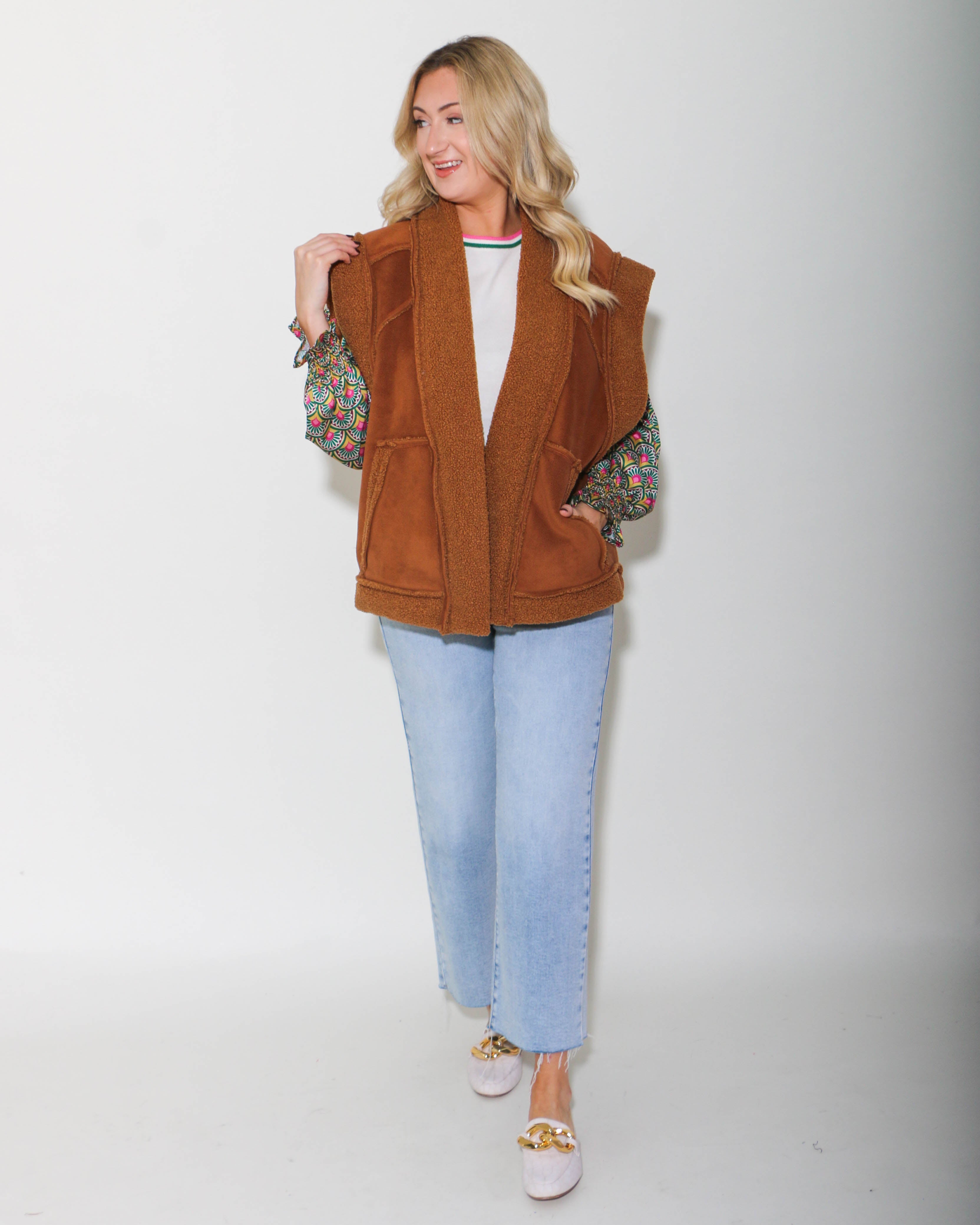 Camel Sherpa Vest