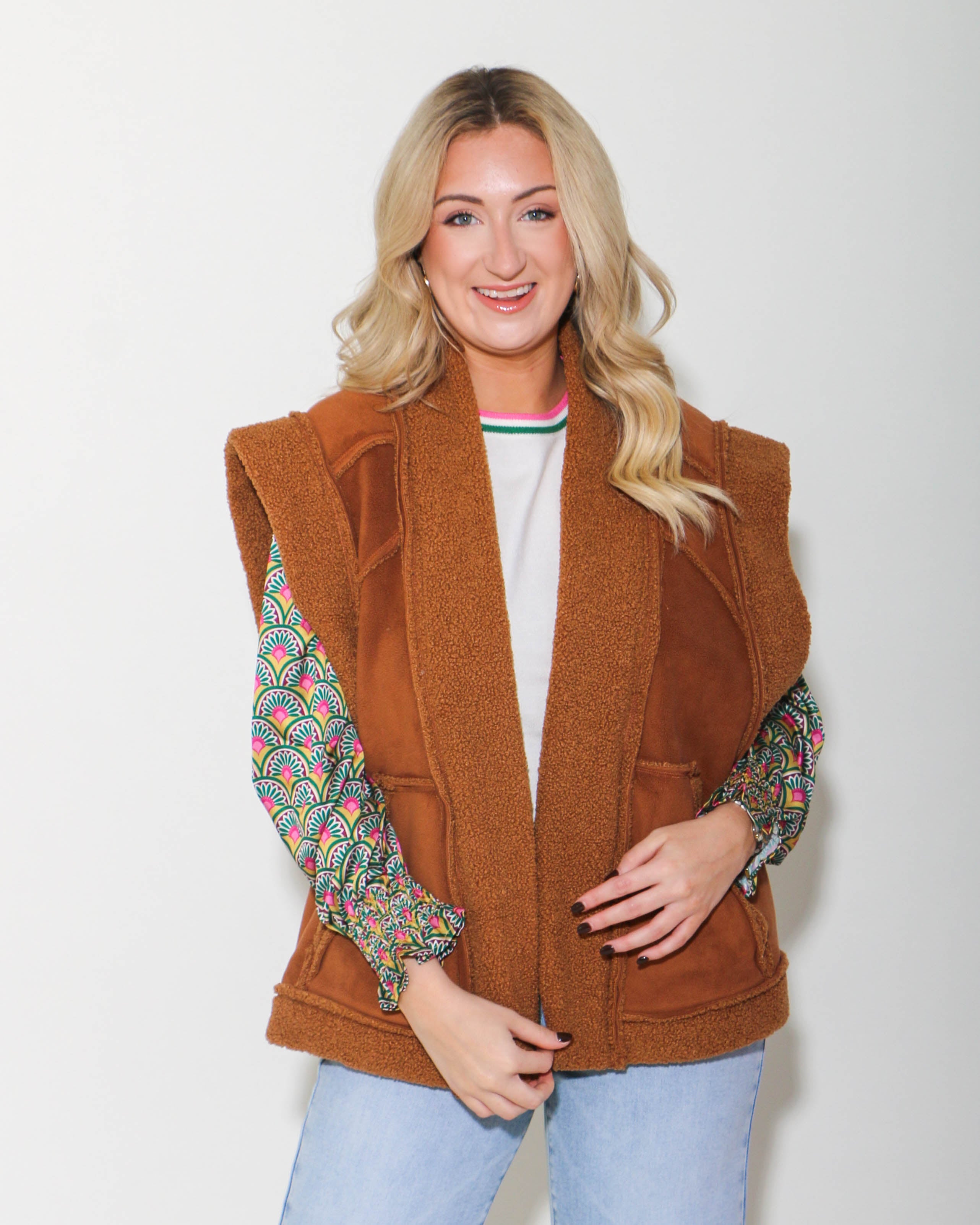 Camel Sherpa Vest