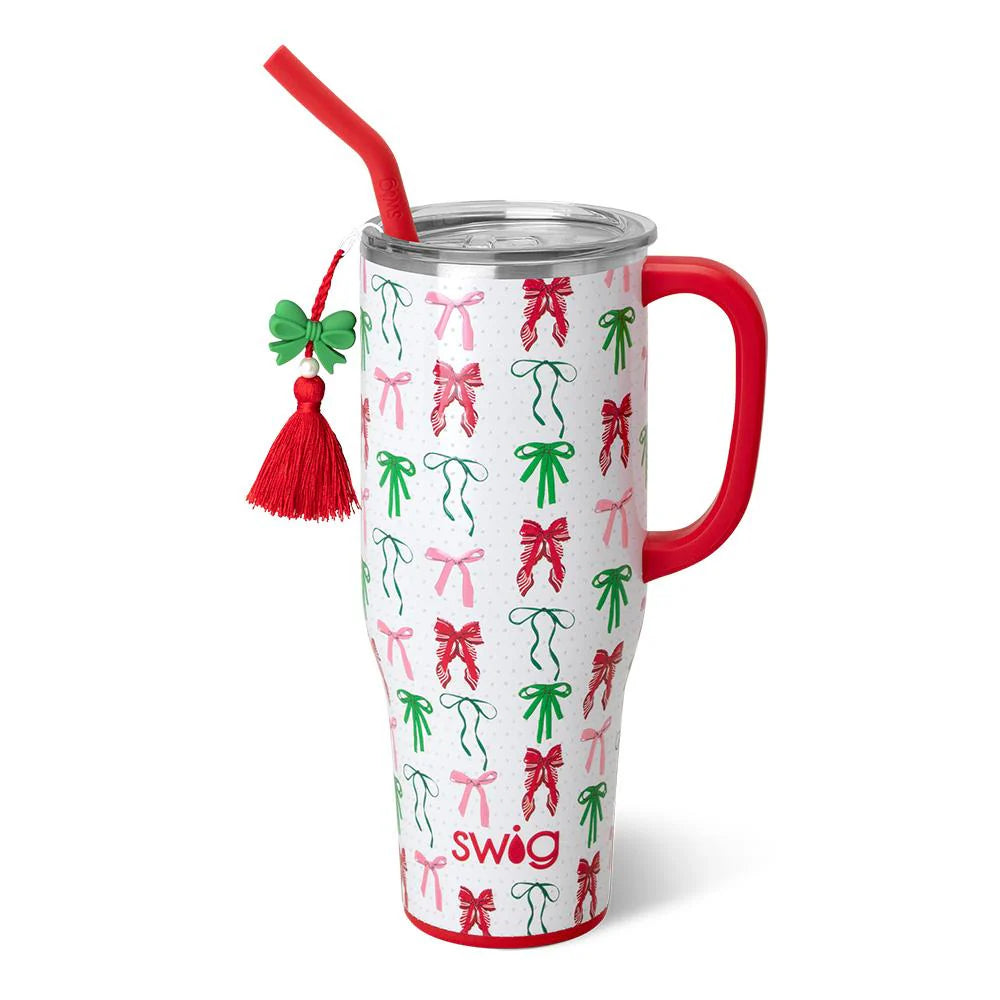 Ribbons and Bows Mega Mug 40oz