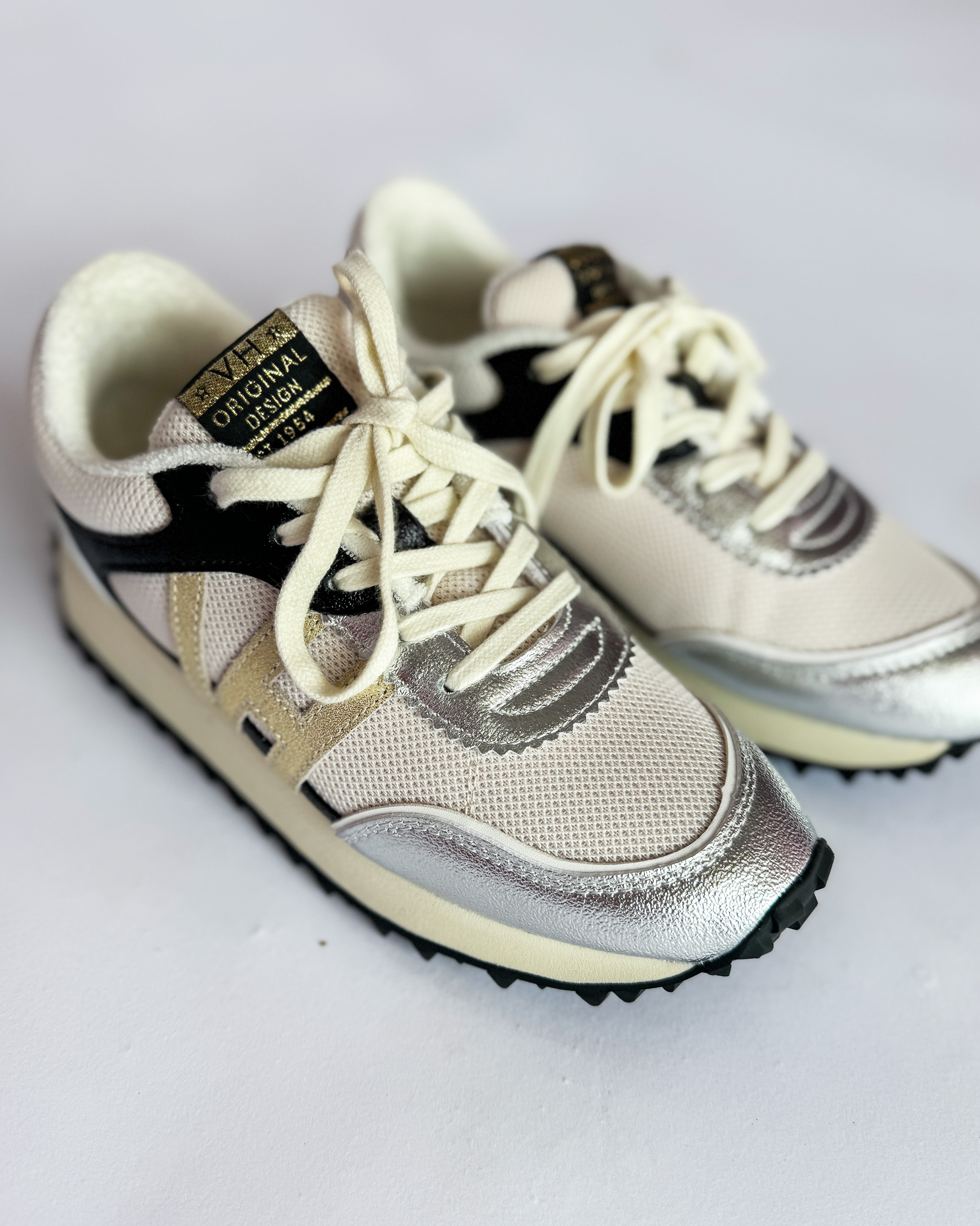 VH | Cosmic 13 Off White, Gold, Silver Sneaker