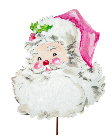 Pink Santa Stake