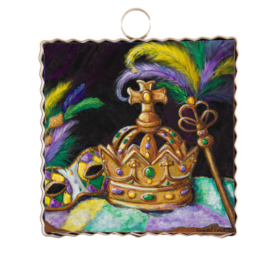 Mini Mardi Gras Royalty Print