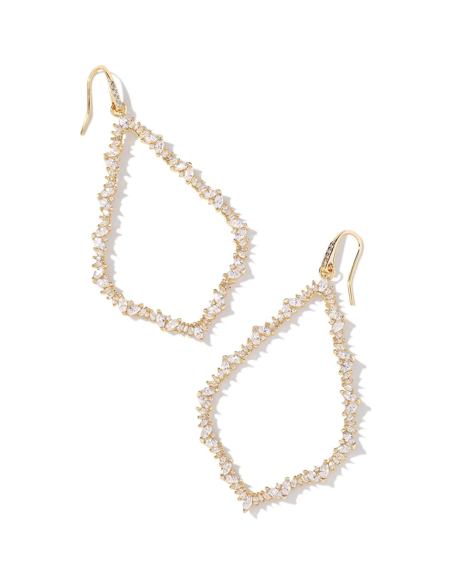 Sophee Crystal Earring in Gold