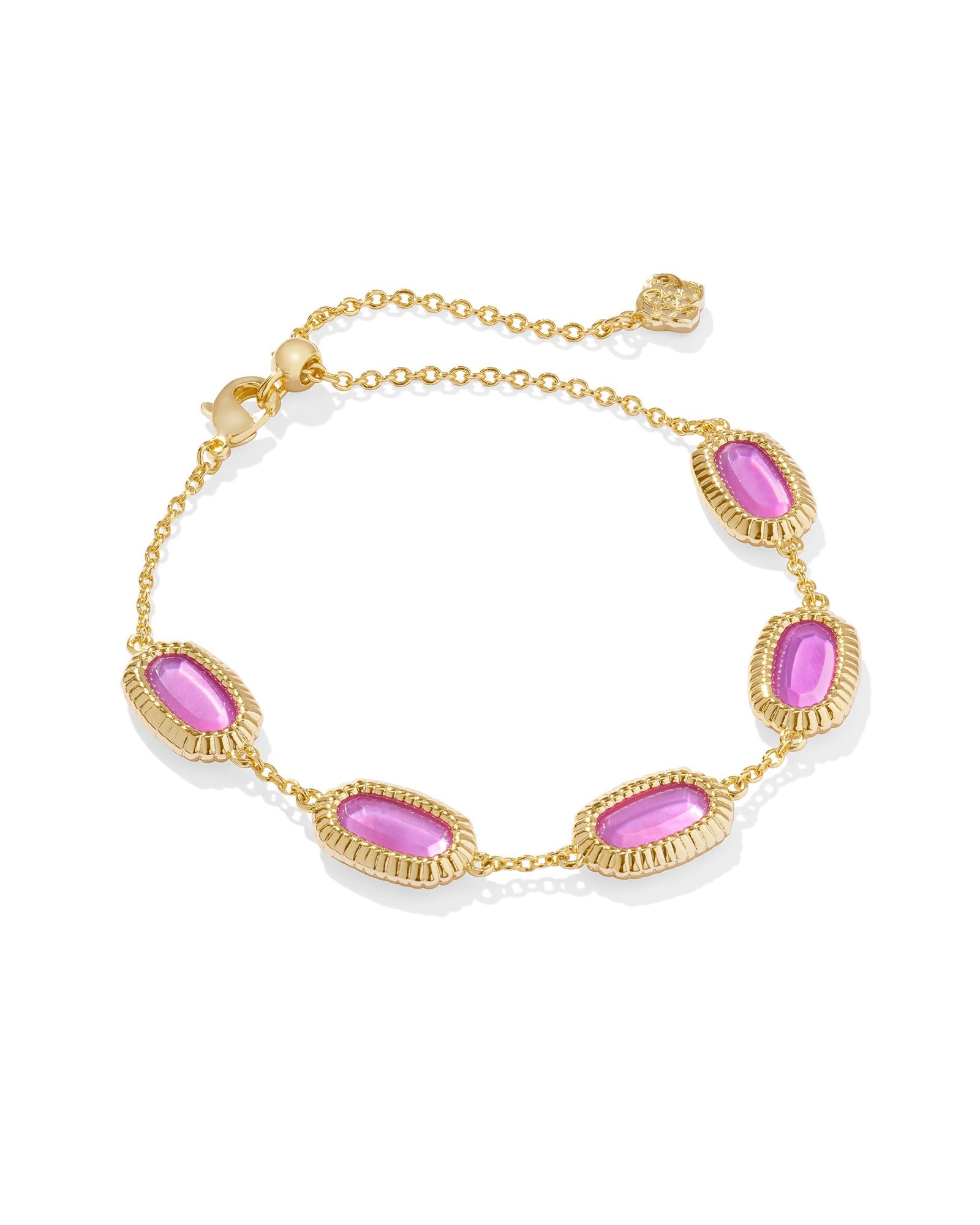 Grayson Ridge Framed Bracelet in Gold Azalea Illusion