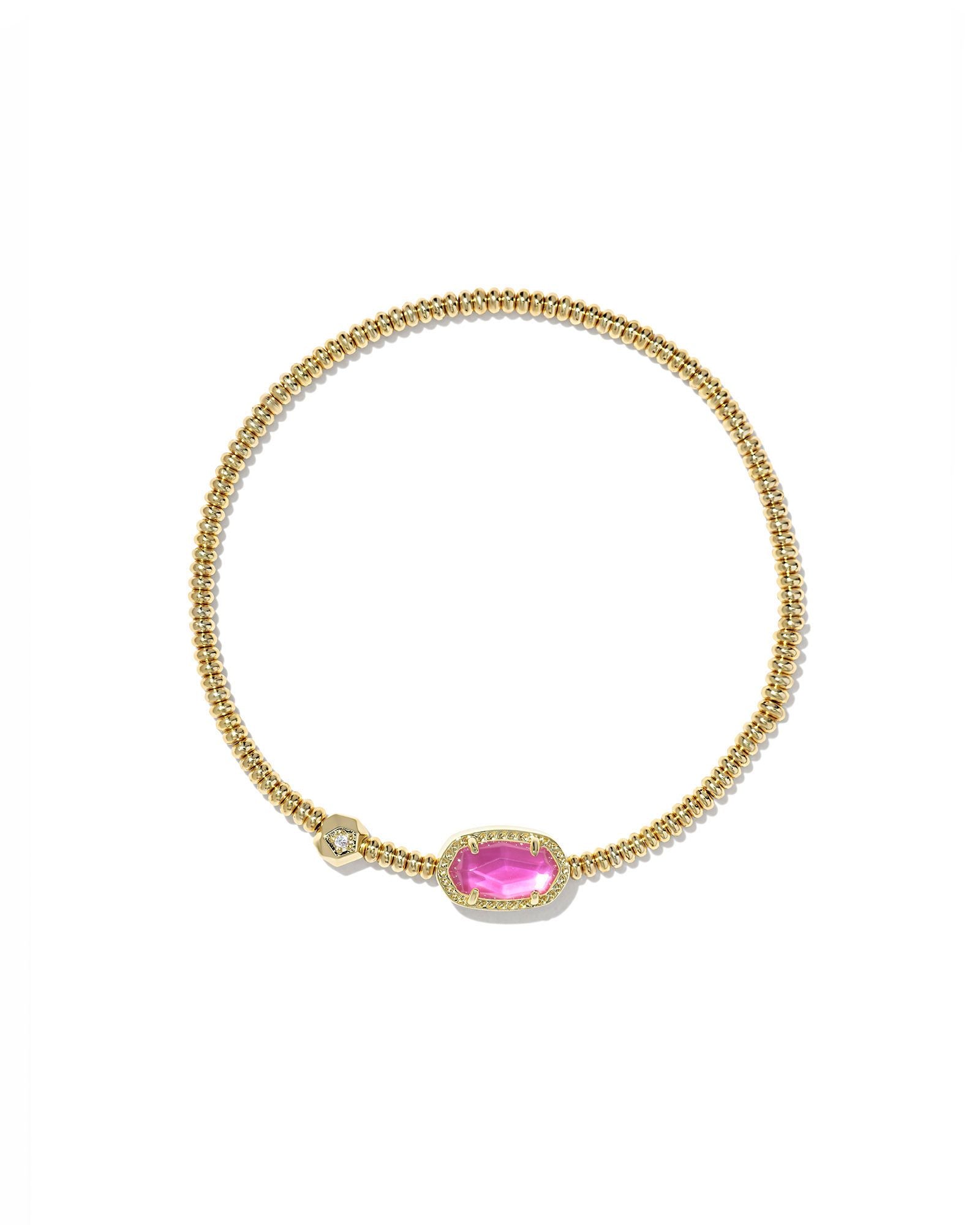 Grayson Stretch Bracelet  in Gold Azalea Illusion