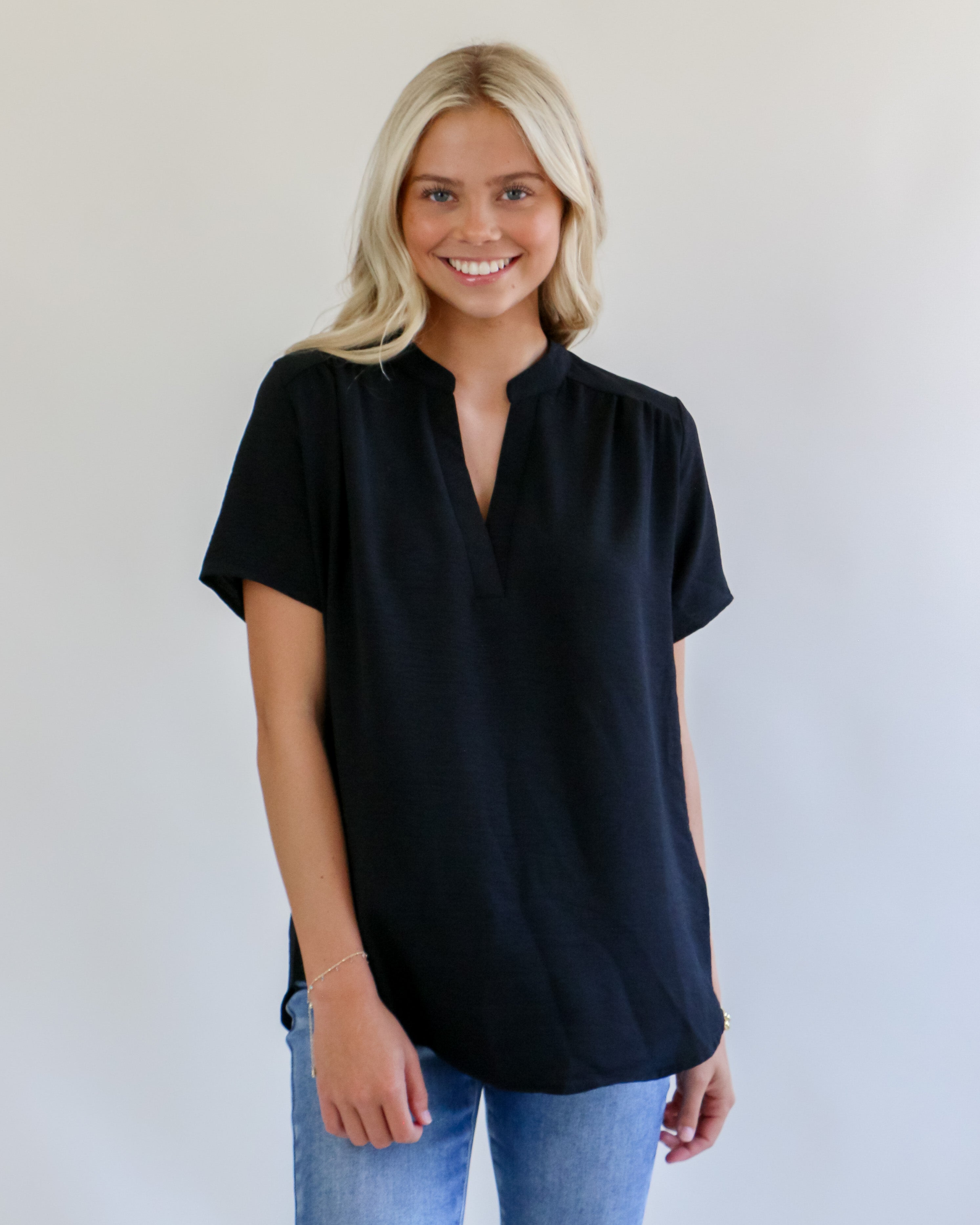 First Date Top in Black