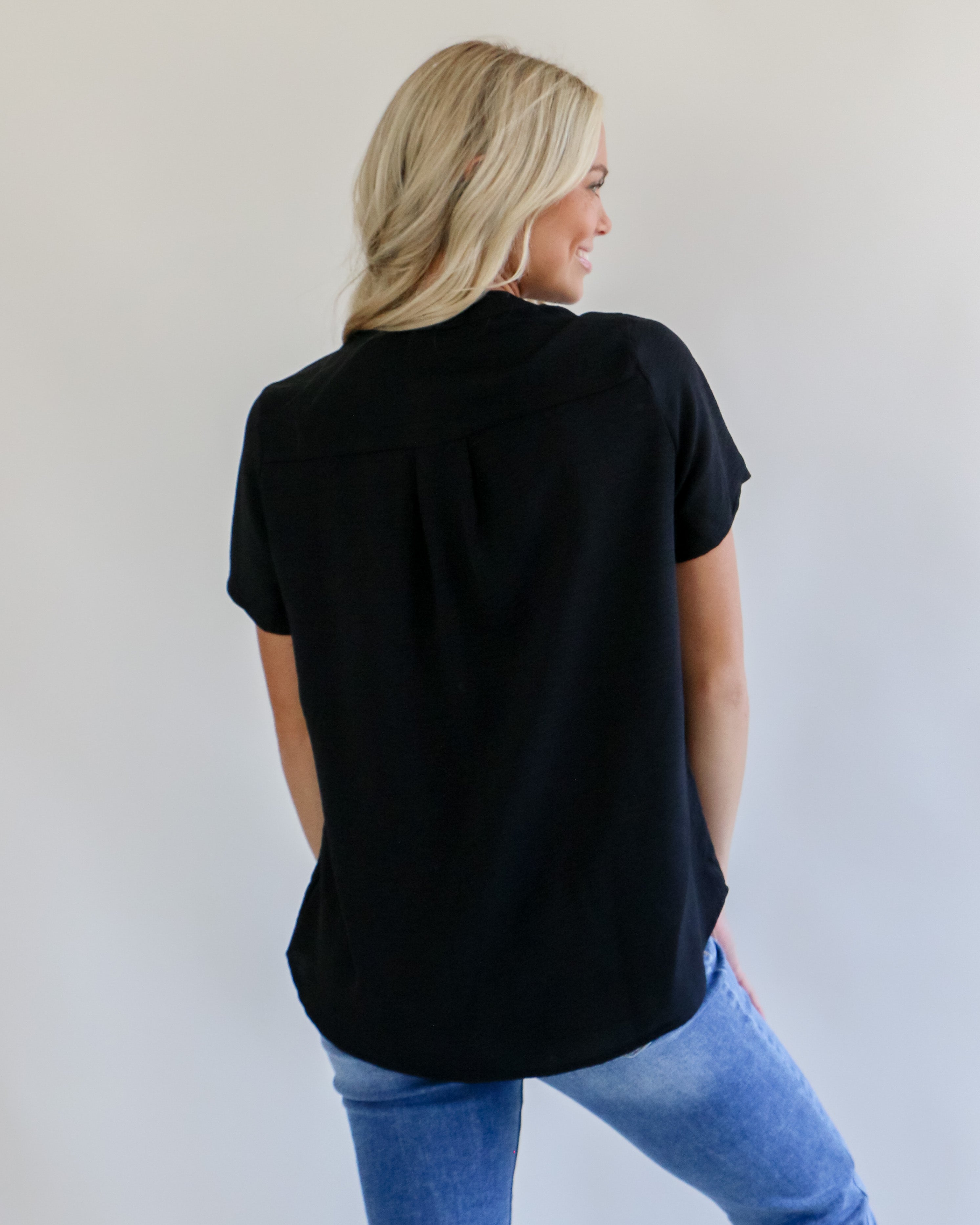 First Date Top in Black