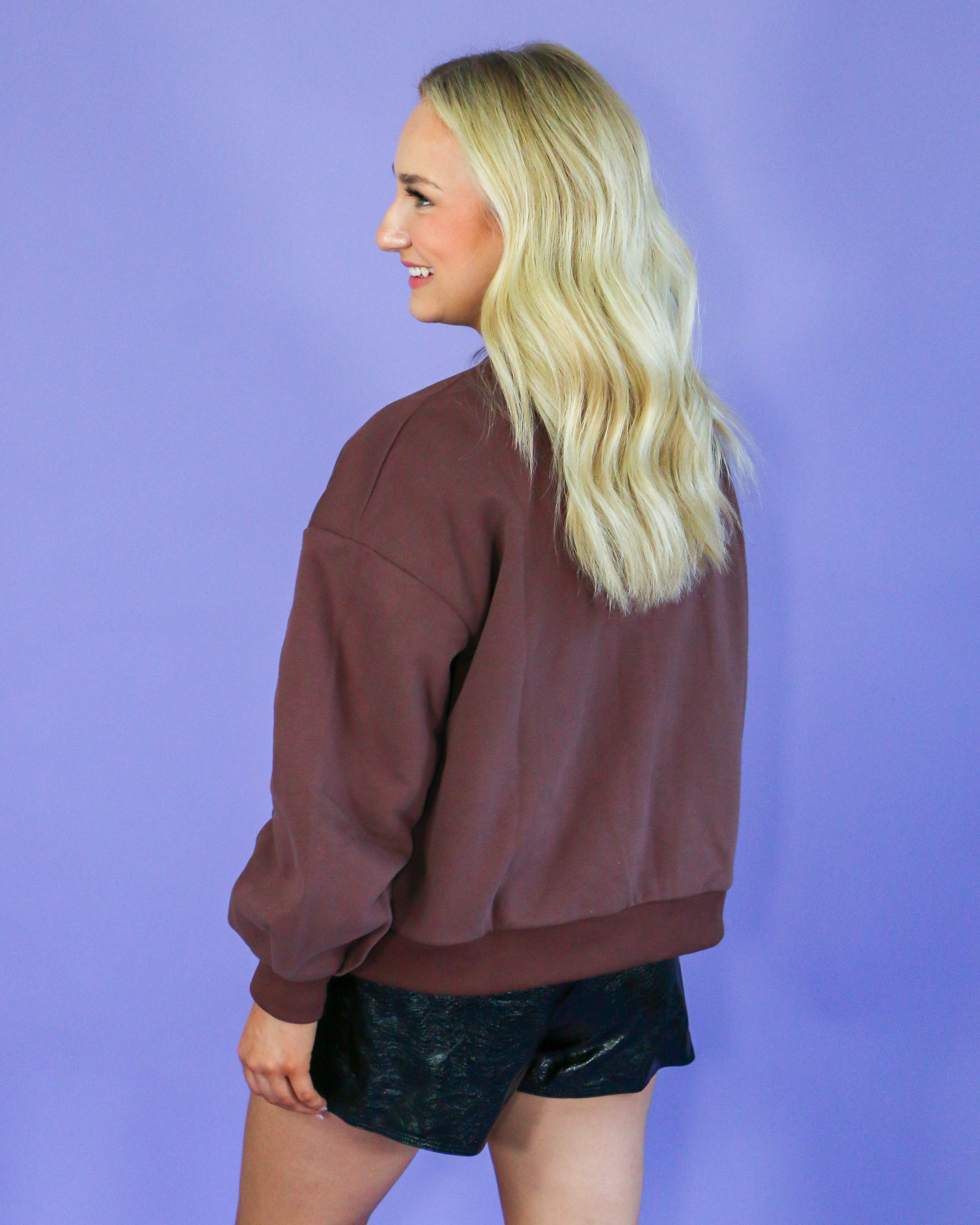 Brown Espresso Martini Sweatshirt