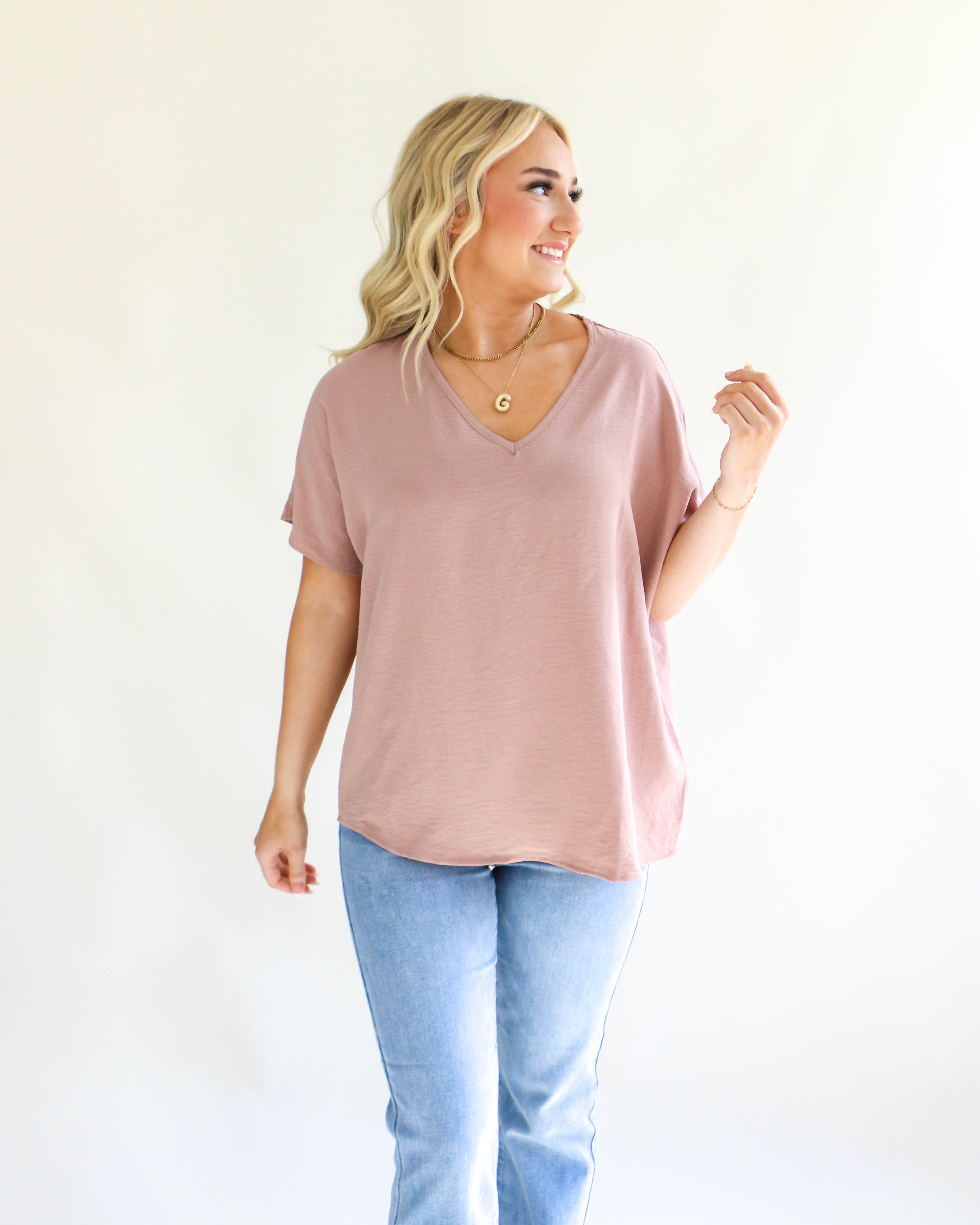 Easy Days Top in Latte